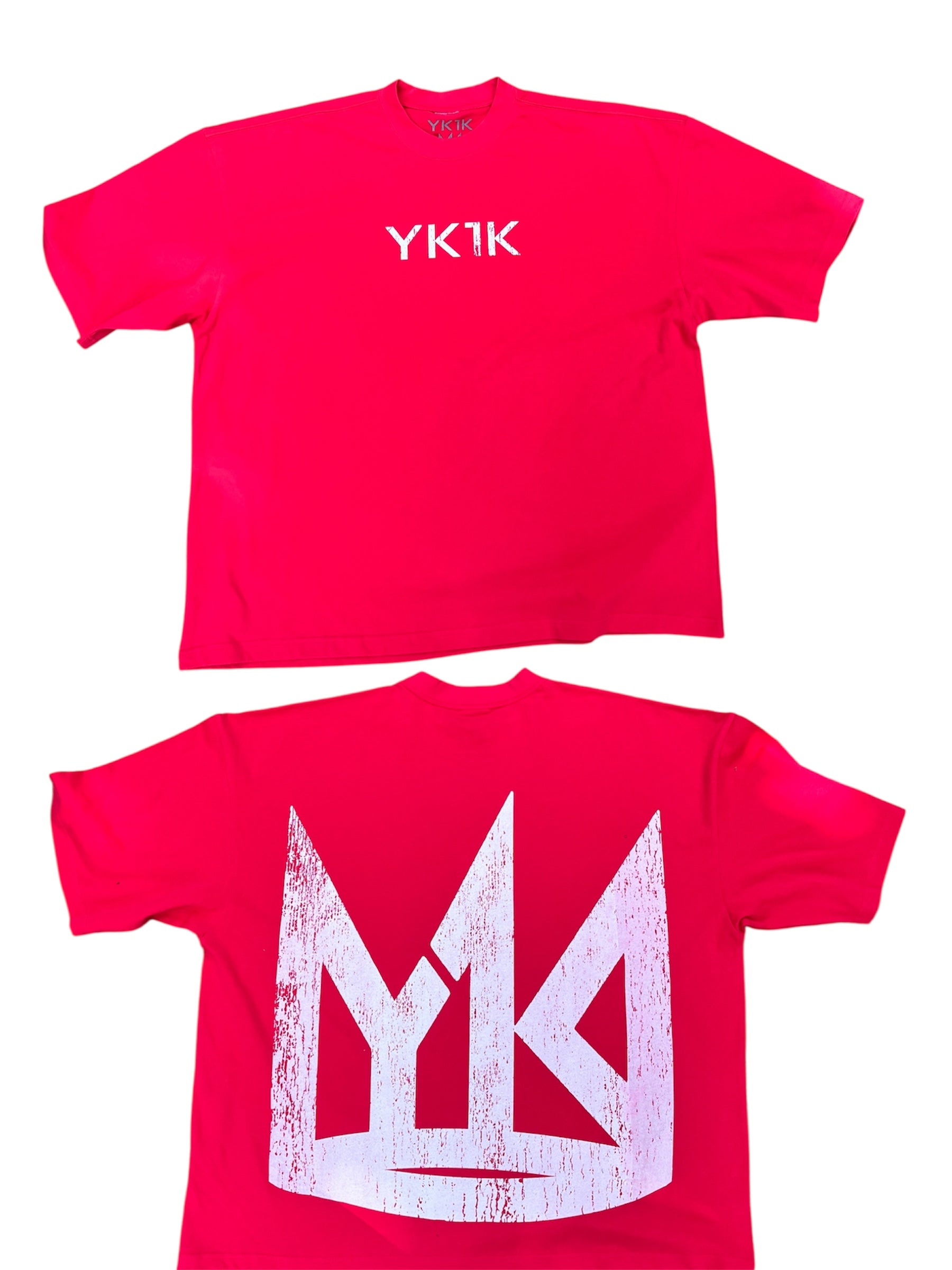 YK1K LOGO T-SHIRT RED