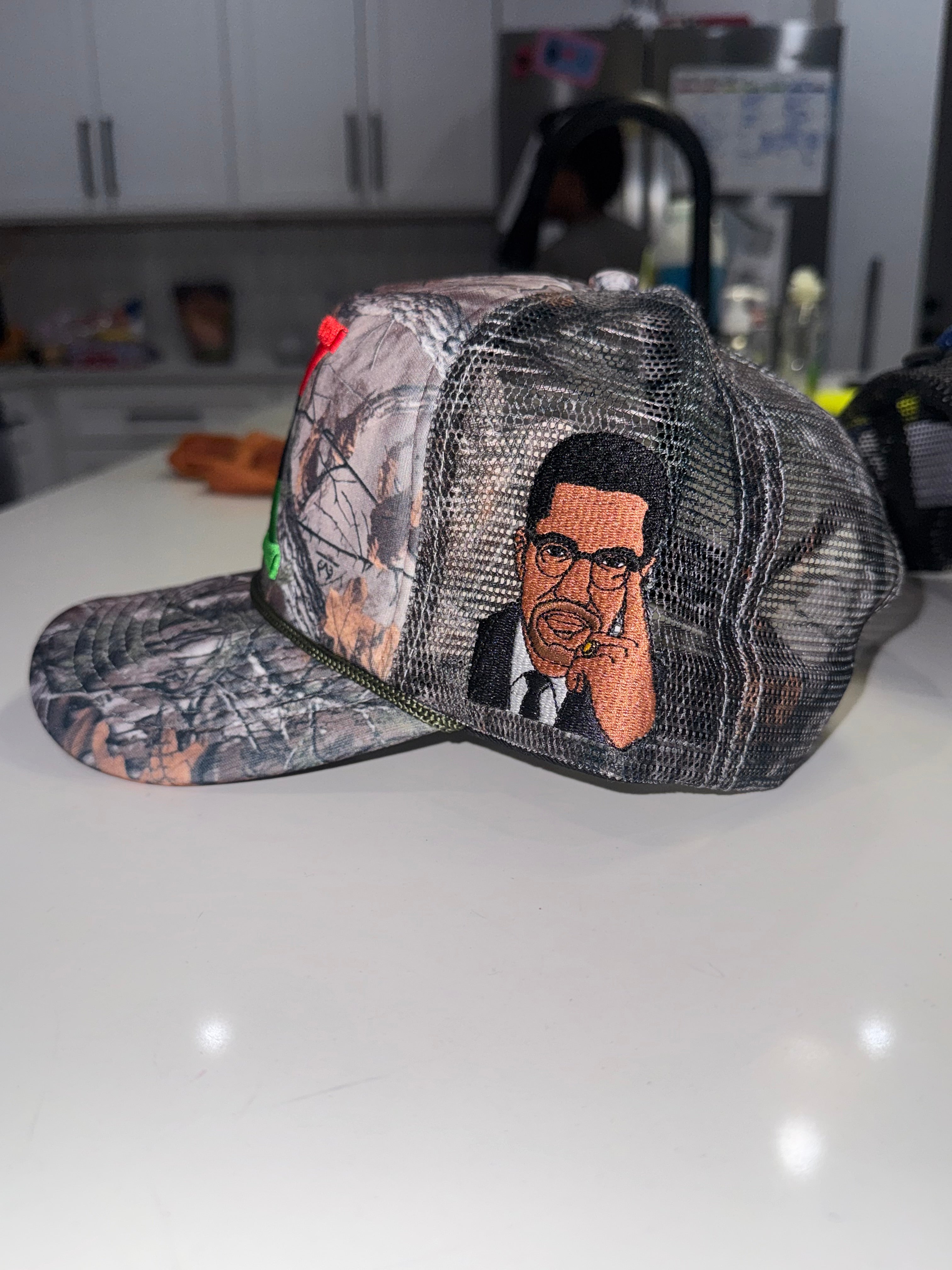 Camo RBG HAT MALCOLM X