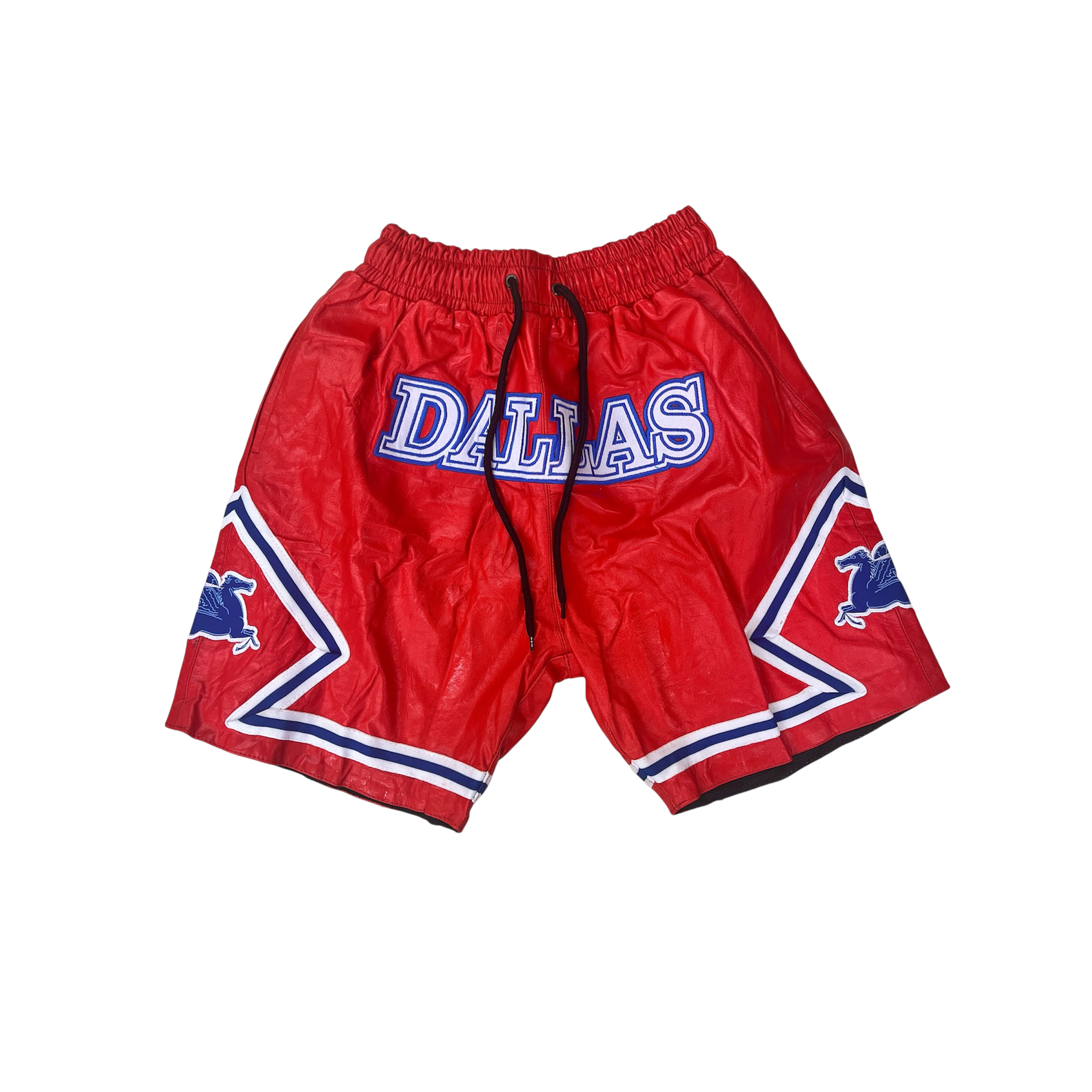 THIS IS DALLAS Basketball Shorts LEATHER RED