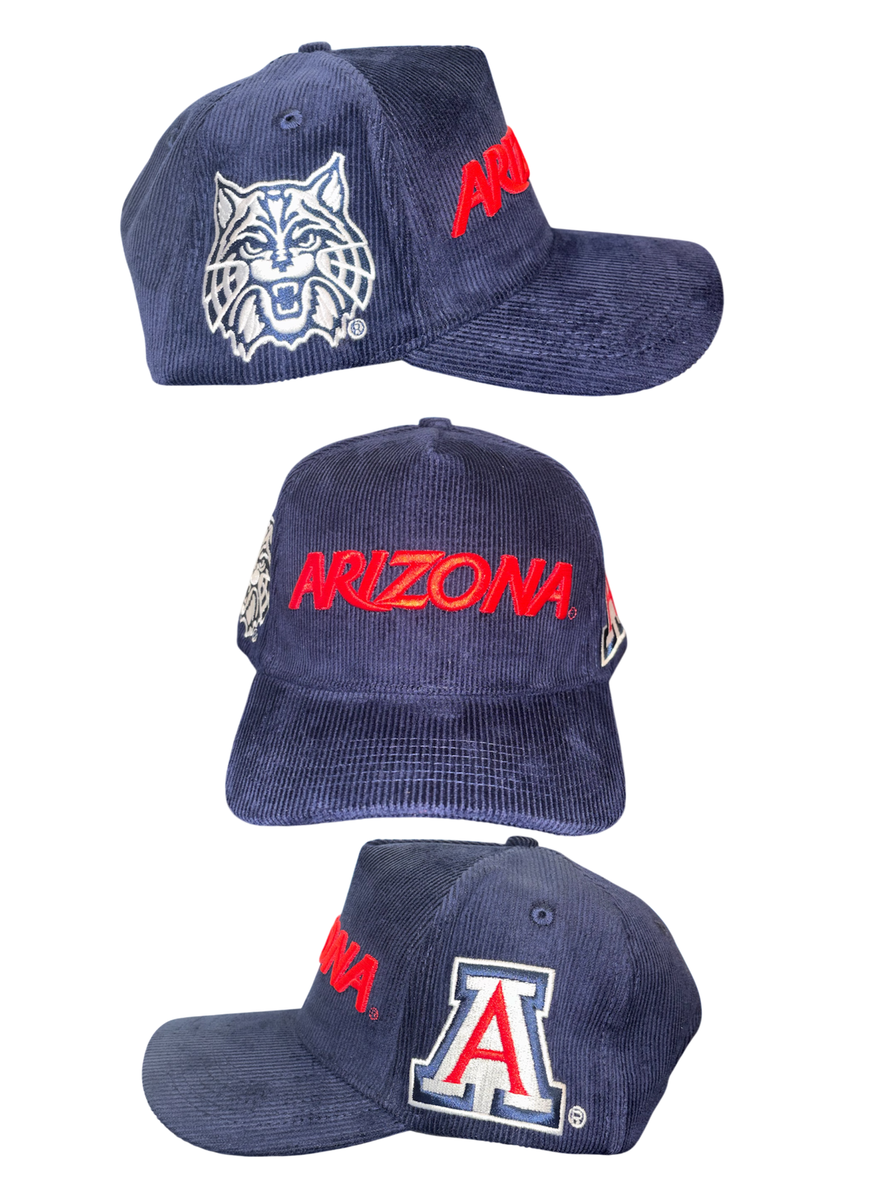 UNIVERSITY OF ARIZONA TRUCKER HAT CORDUROY