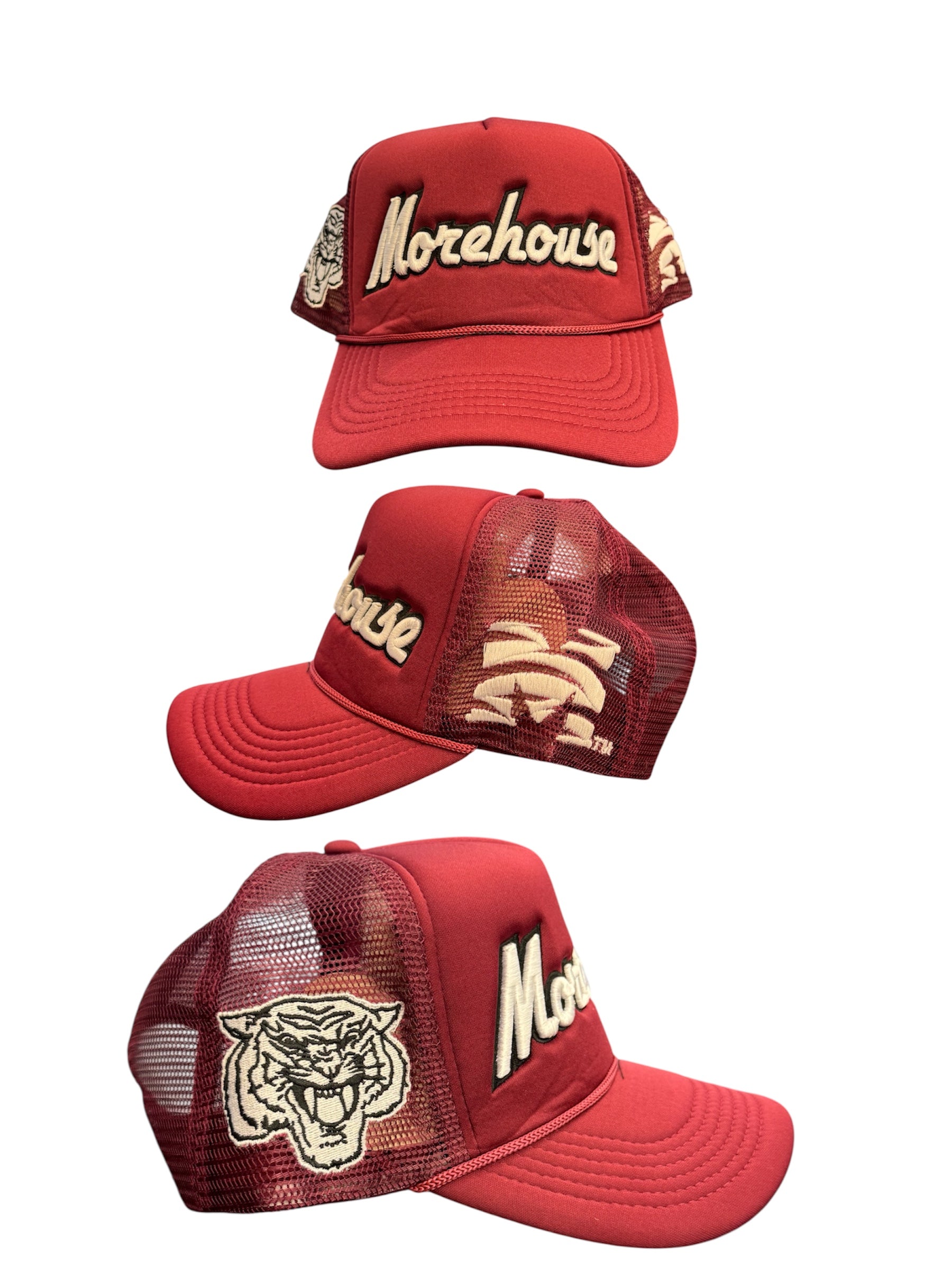 MOREHOUSE TRUCKER HAT MAROON