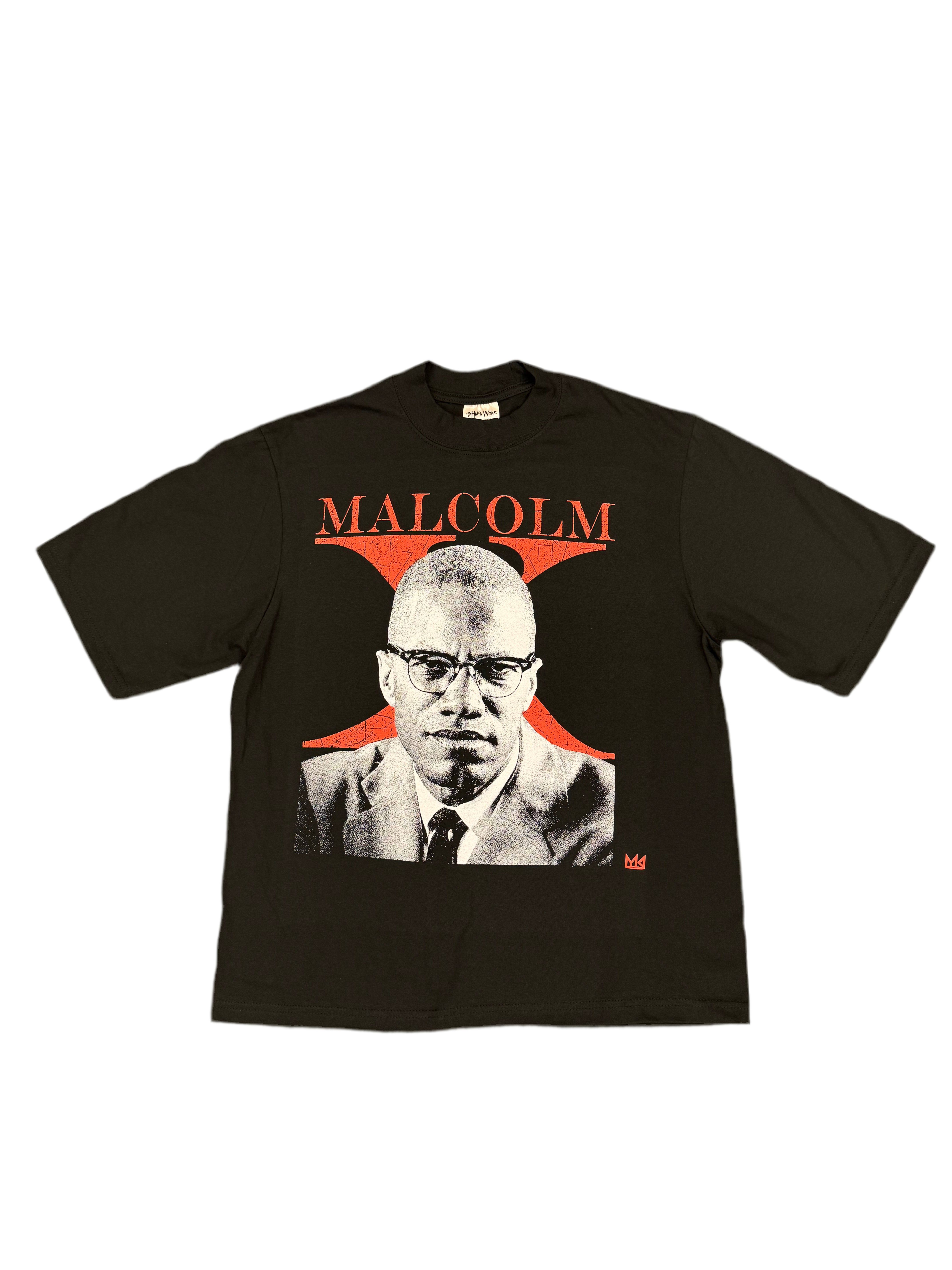 Malcolm X Oversized Tshirt Black