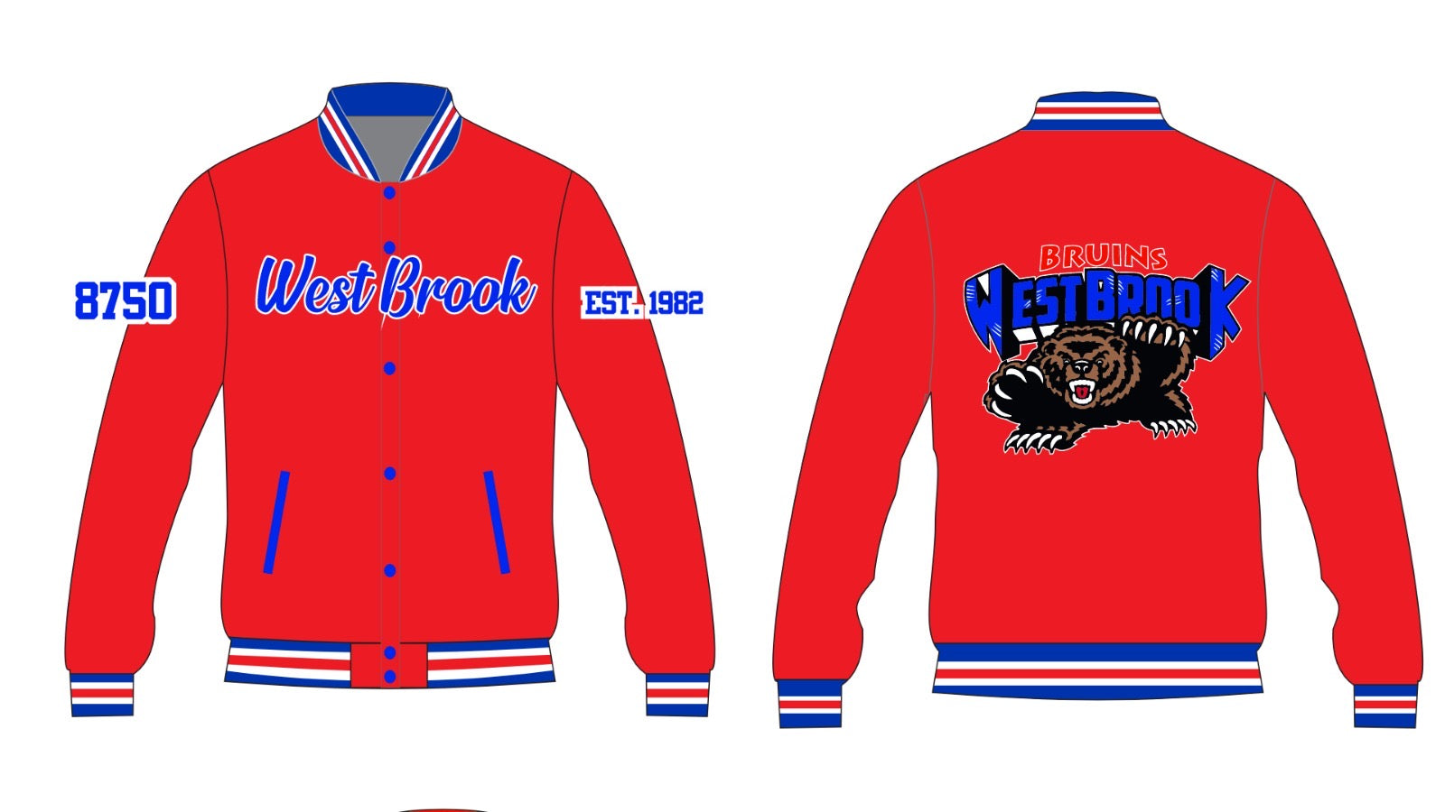 Westbrook YK1K SATIN VARSITY JACKET PRE-ORDER