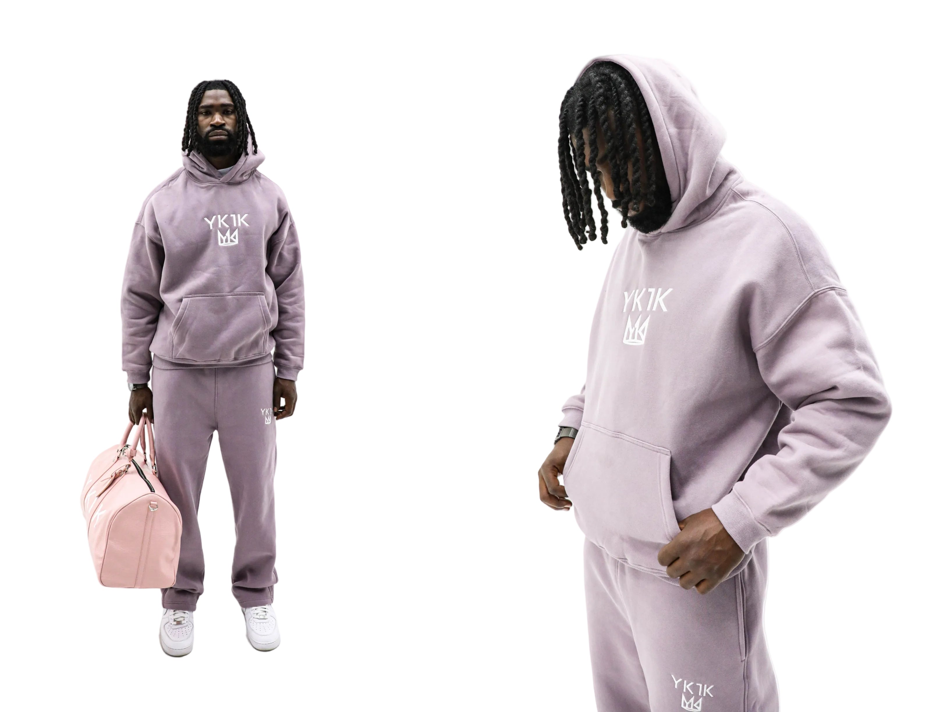 YK1K “Rose Ash” Fleece Set