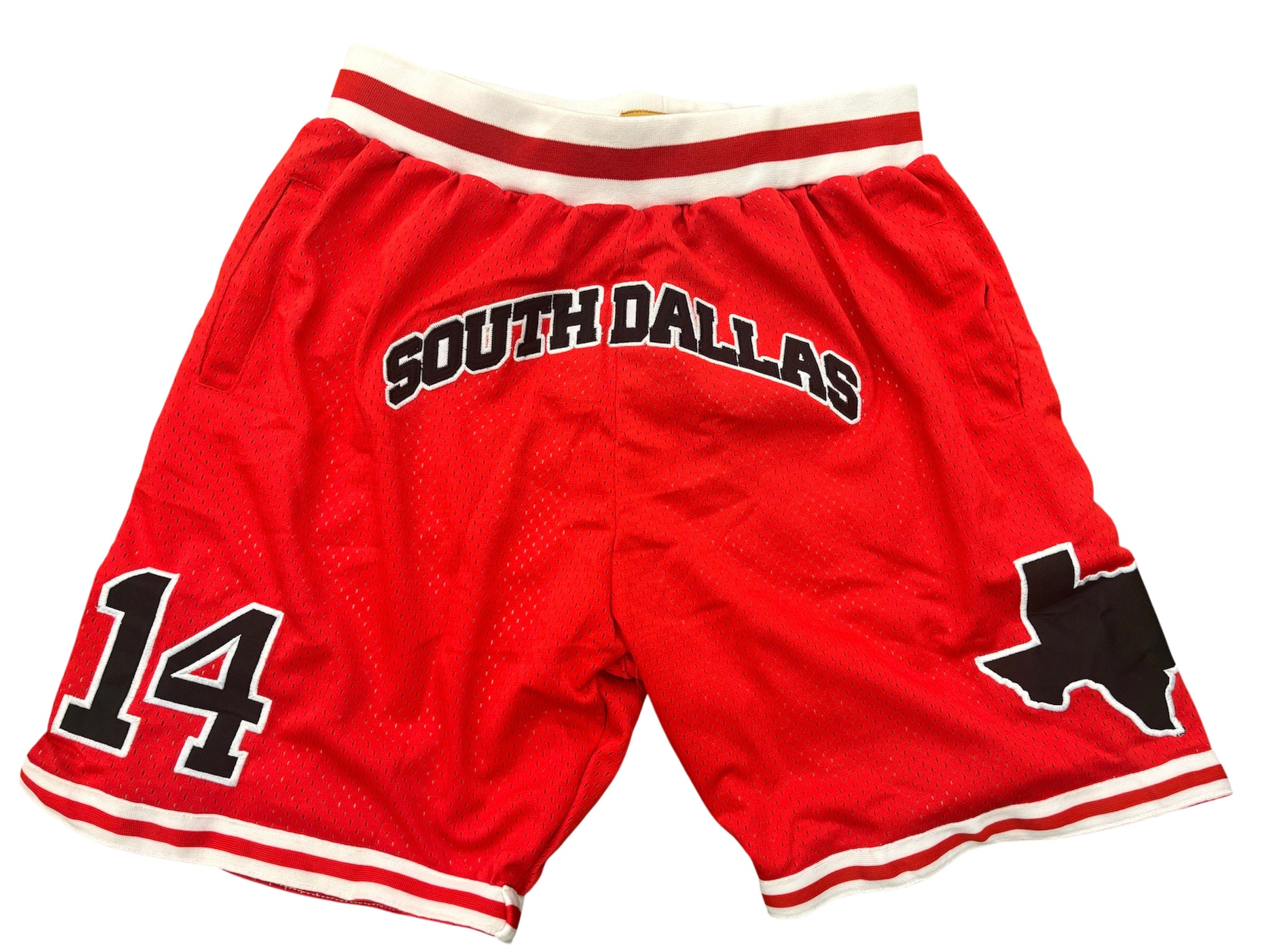 SOUTH DALLAS BASKETBALL SHORT RED