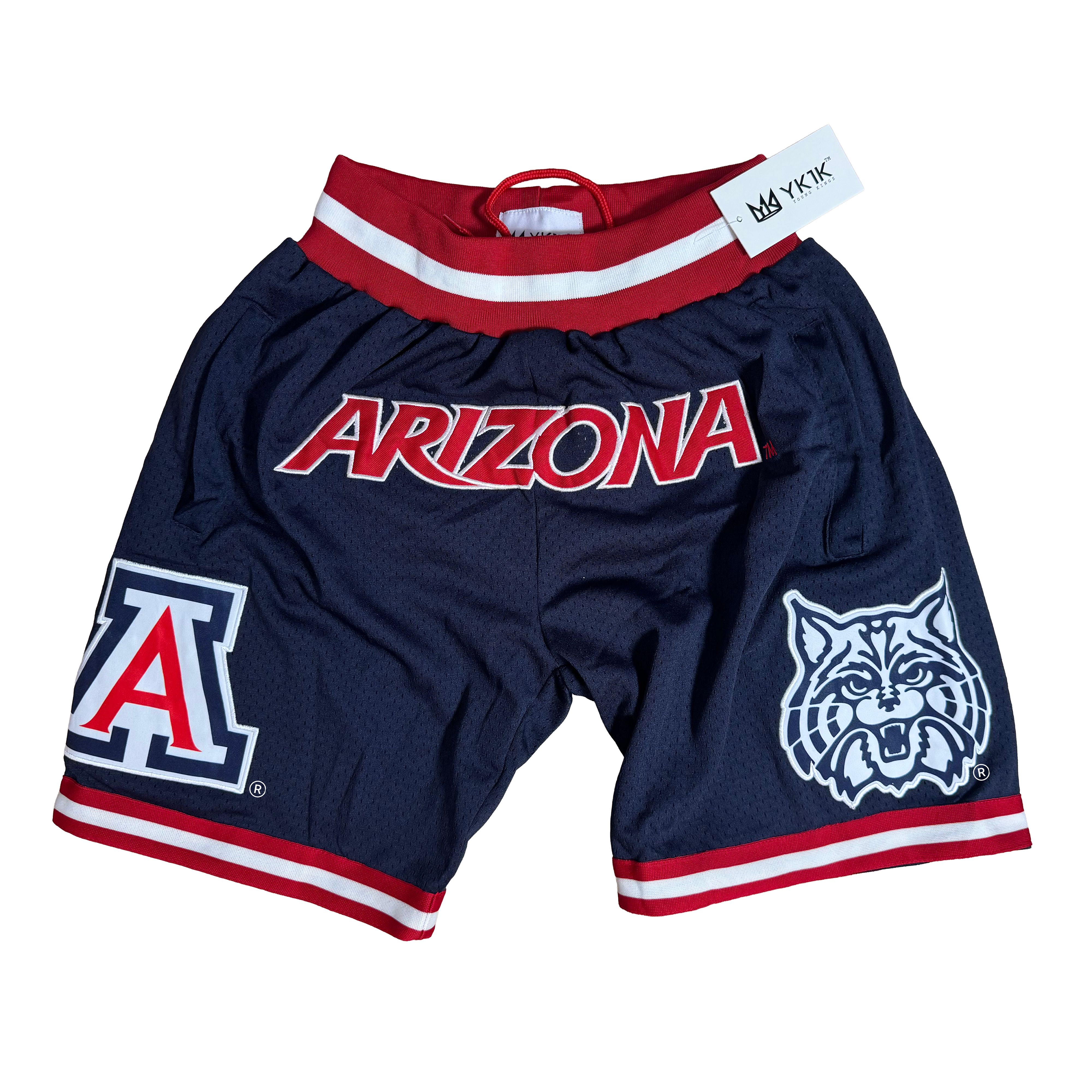 UNIVERSITY OF ARIZONA BASKETBALL SHORTS NAVY