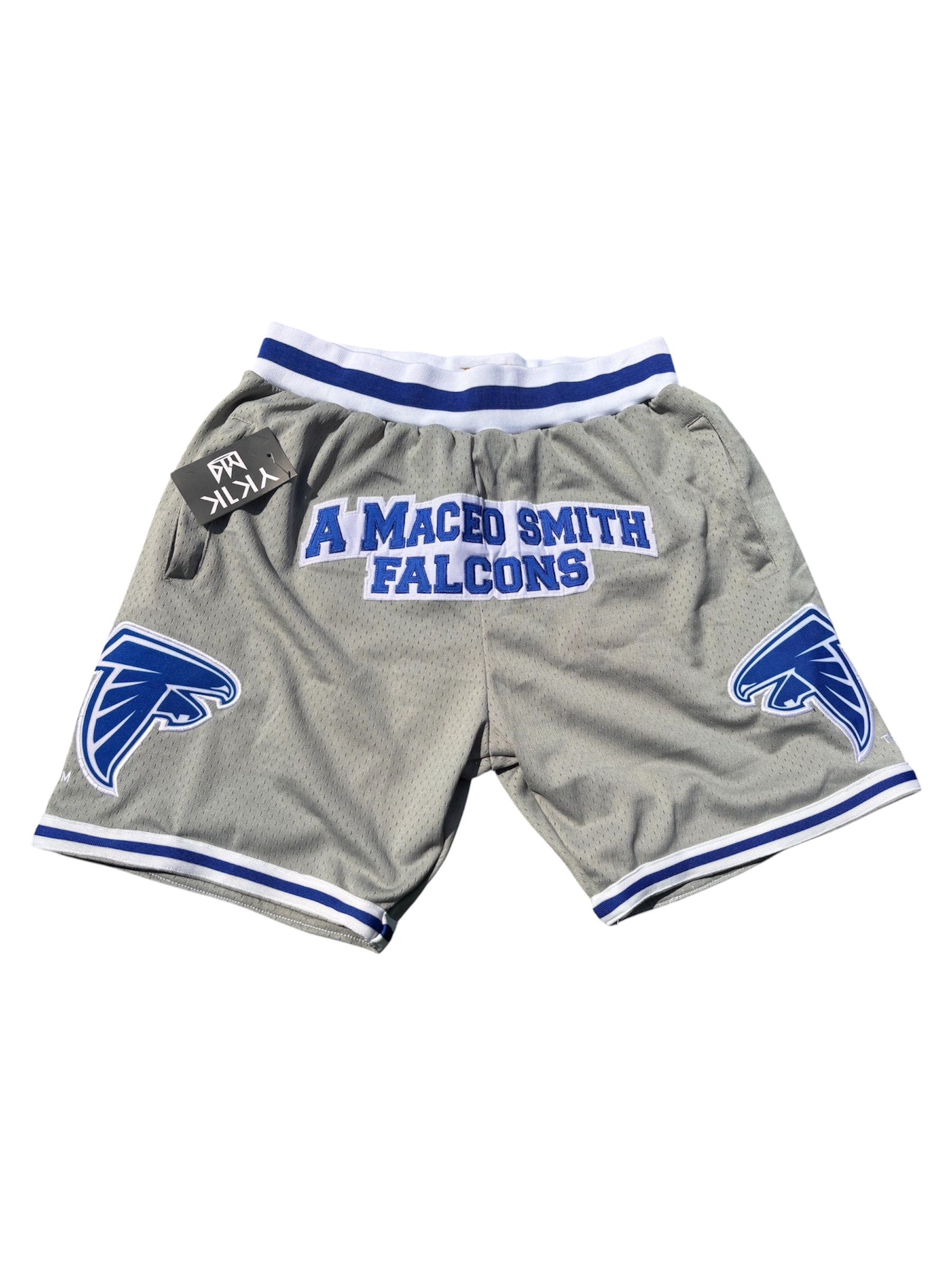 A MACEO SMITH BASKETBALL SHORTS GREY
