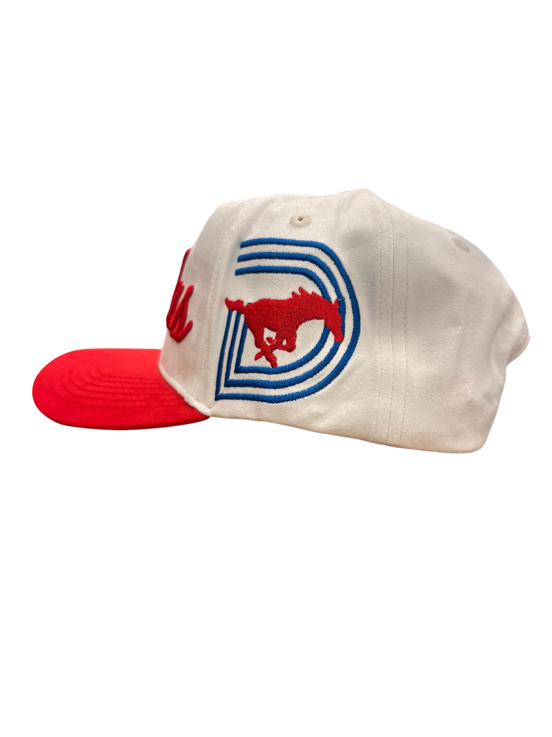 RED/CREAM SMU HAT SUEDE
