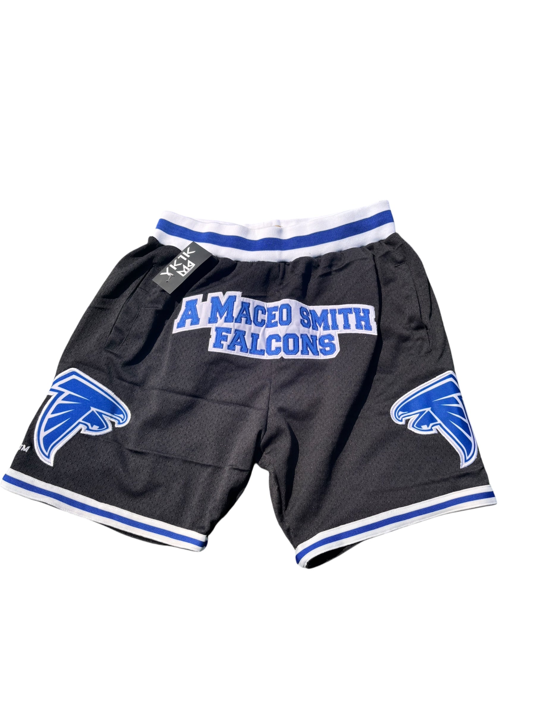 A MACEO SMITH BASKETBALL SHORTS BLACK