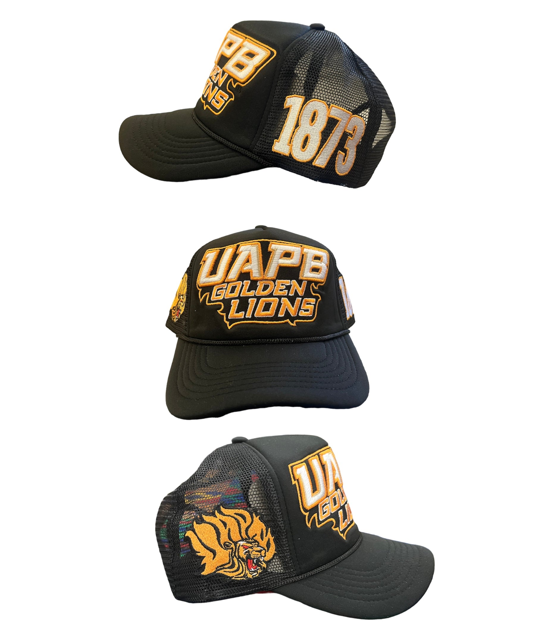 UAPB TRUCKER HAT BLACK