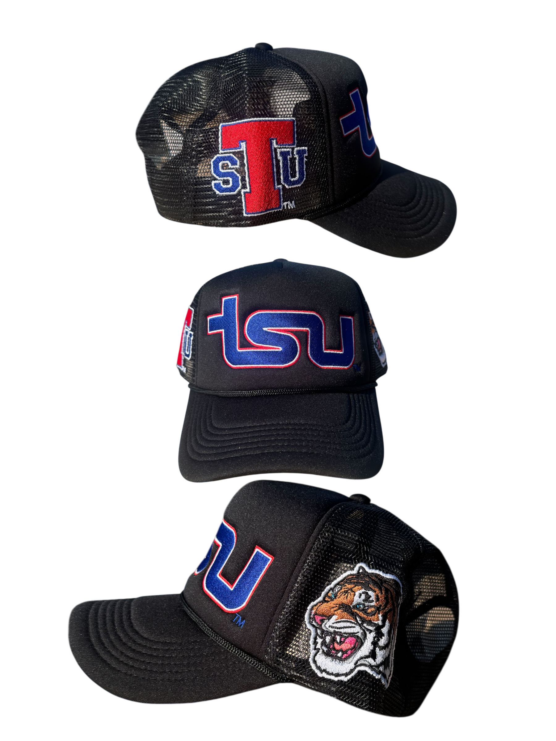 TSU TRUCKER HAT  BLACK 2.0