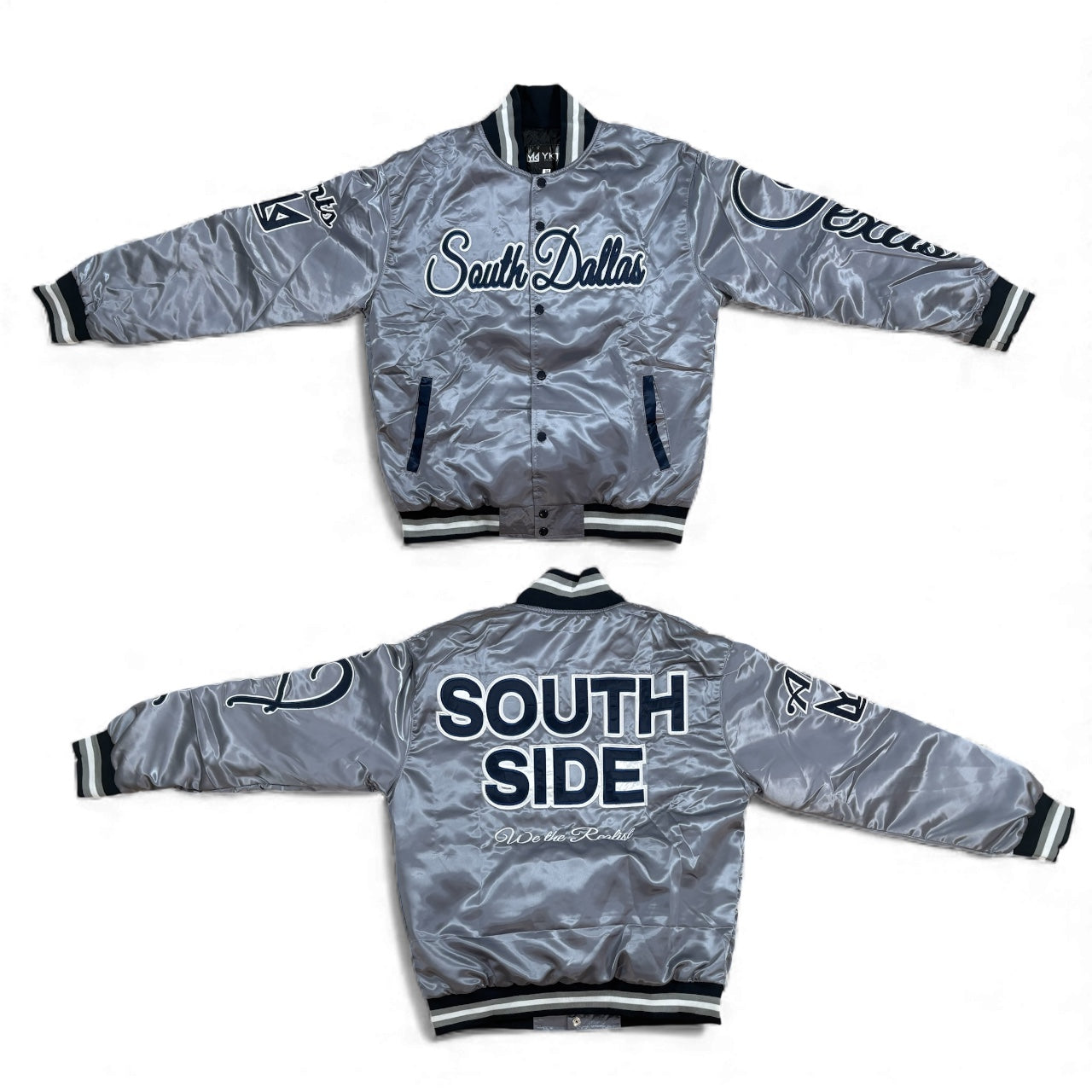 SOUTH Dallas SATIN VARSITY JACKET COWBOYS
