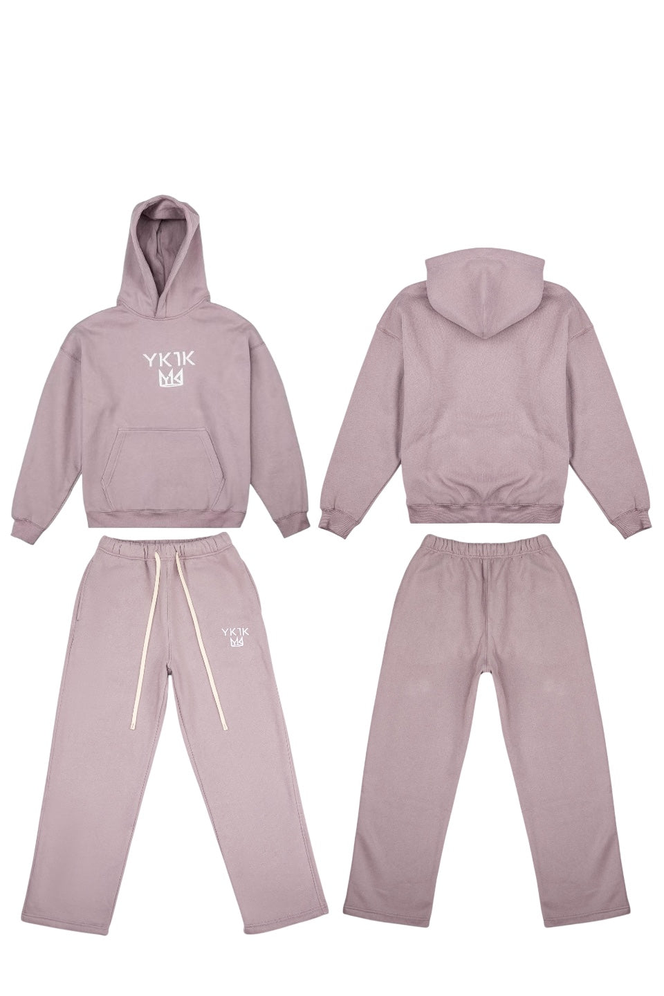 YK1K “Rose Ash” Fleece Set