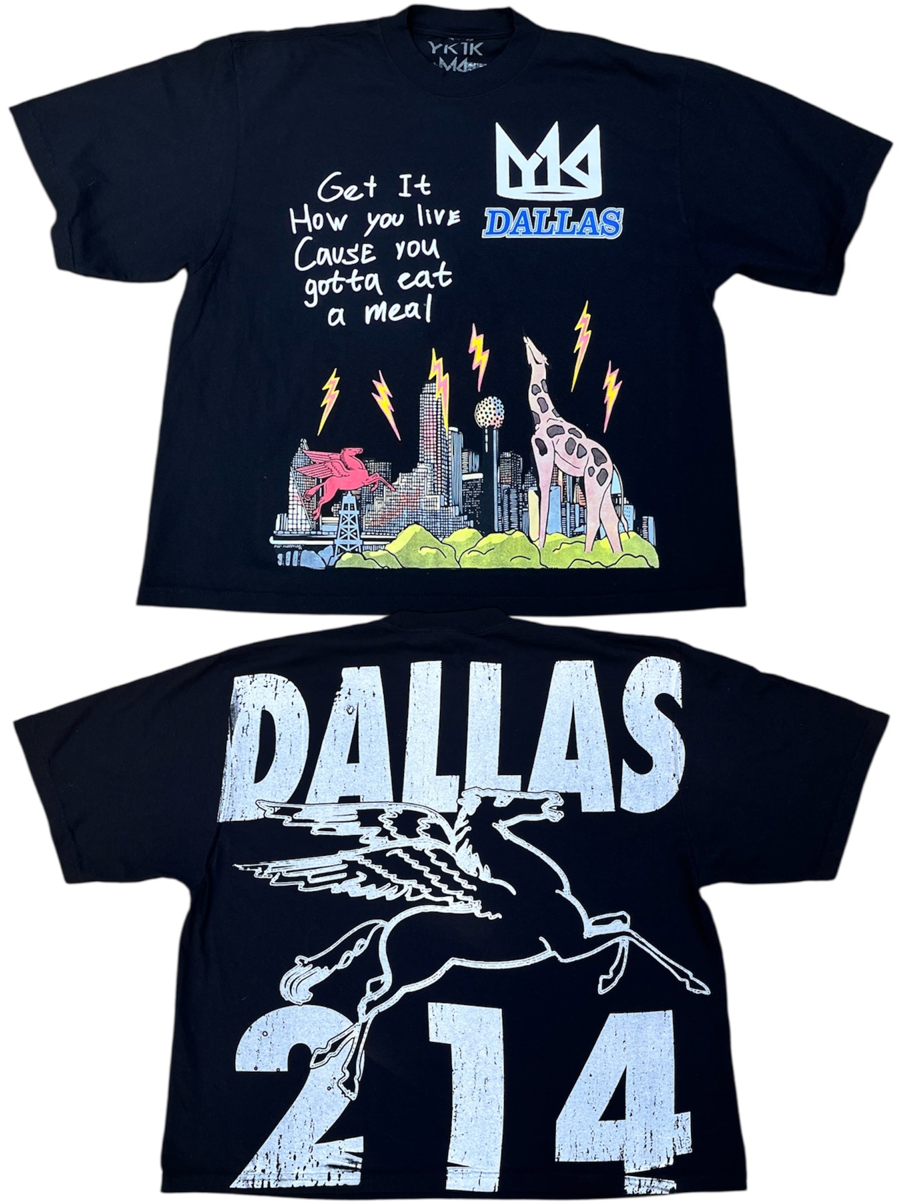 This is DALLAS SHIRT BLACK