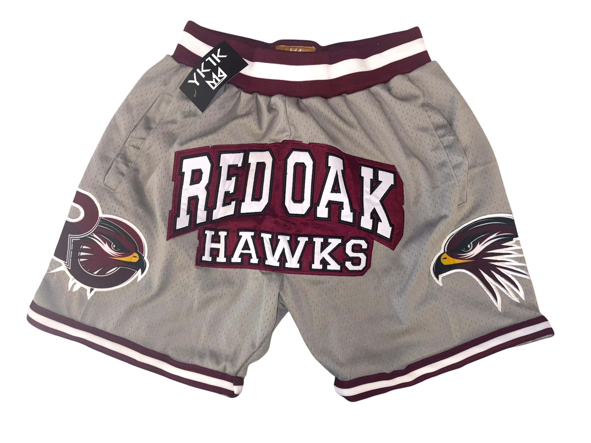 Red Oak Basketball Shorts Grey PRE-ORDER