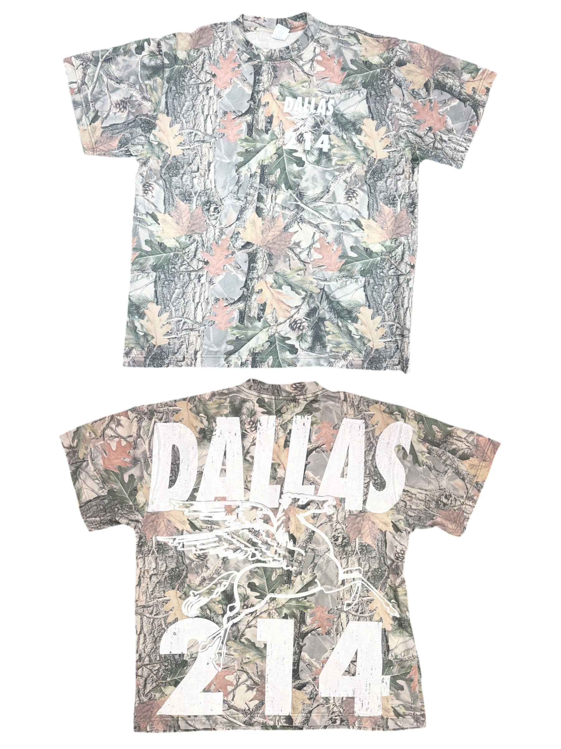 DALLAS 214 SHIRT CAMO and WHITE