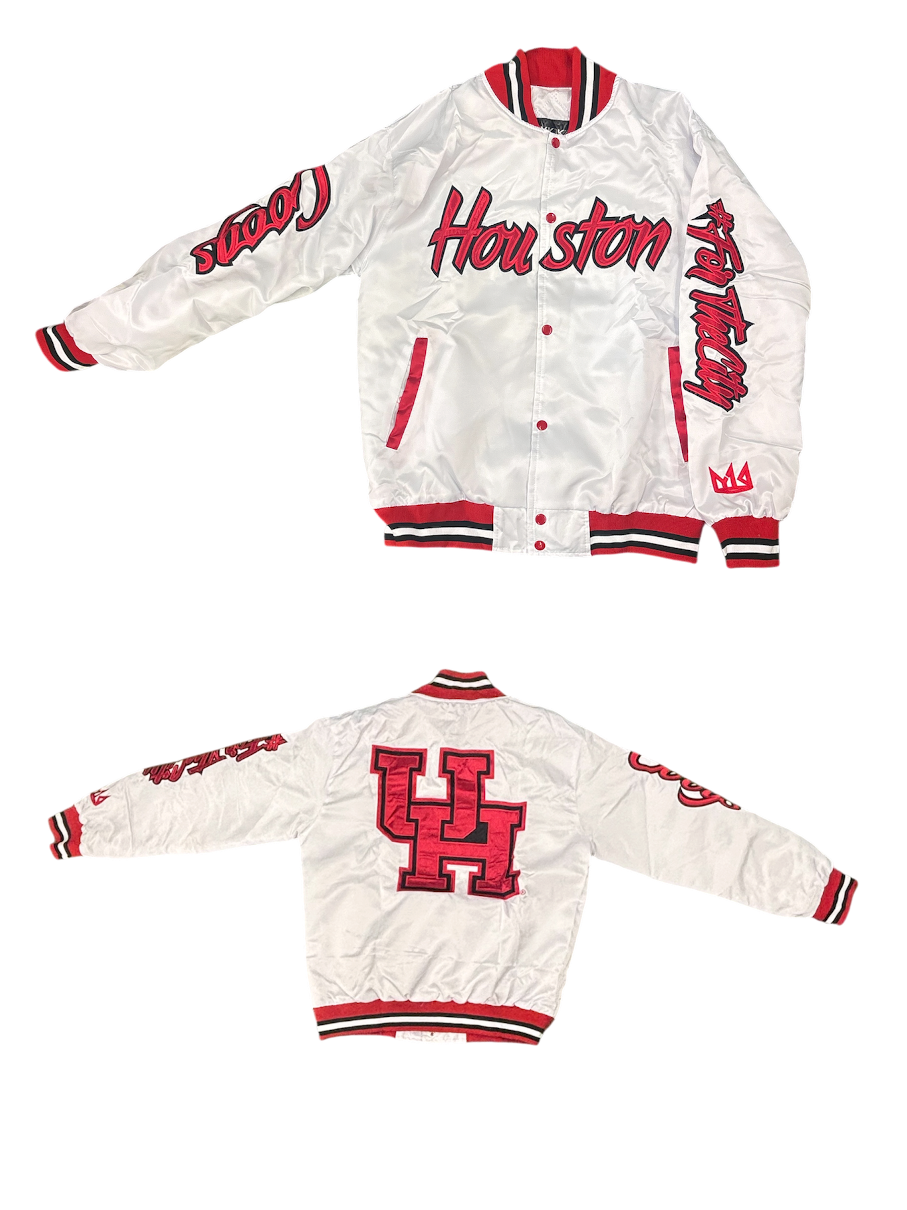 Houston VARSITY JACKET WHITE