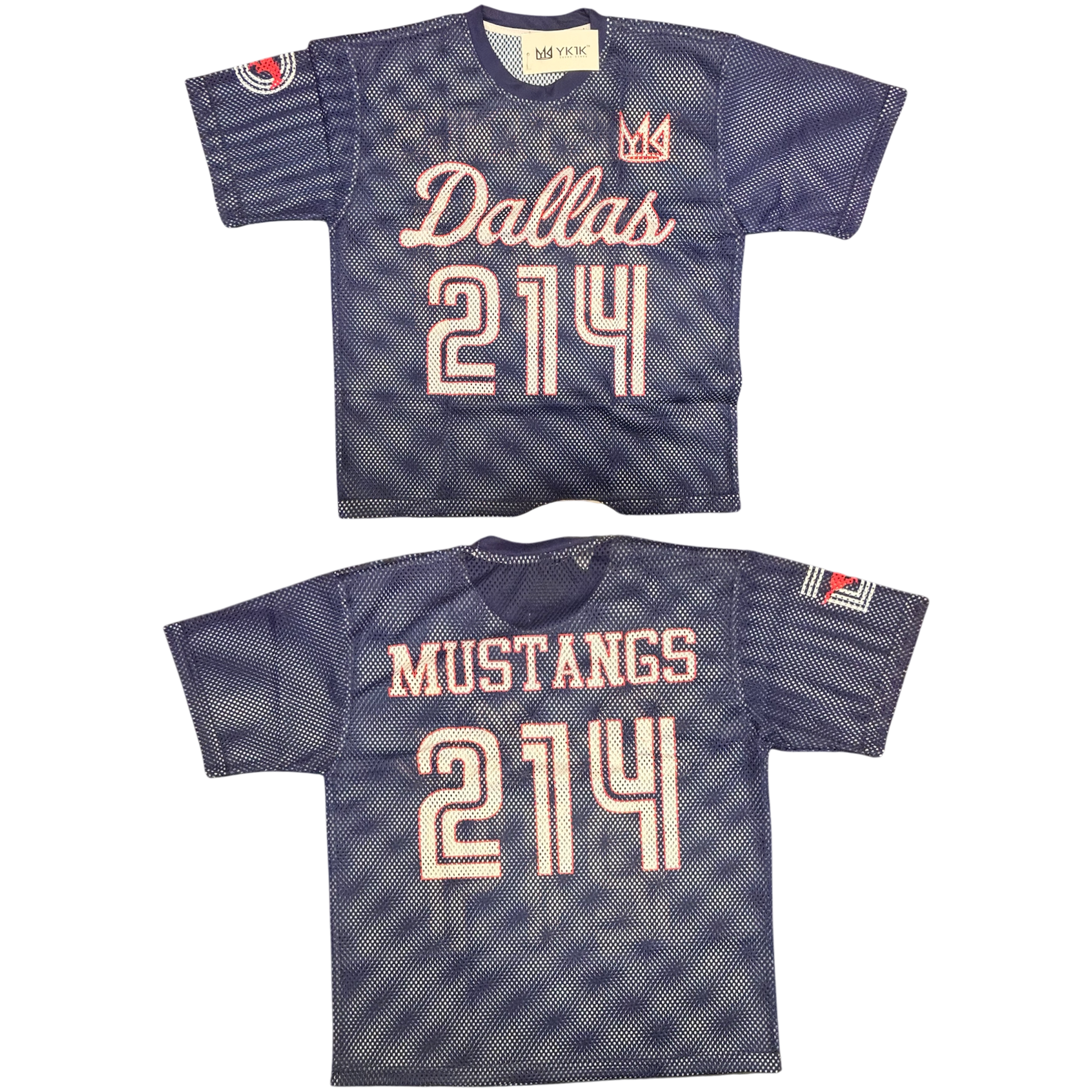 SMU 214 FAN JERSEY MESH BLUE