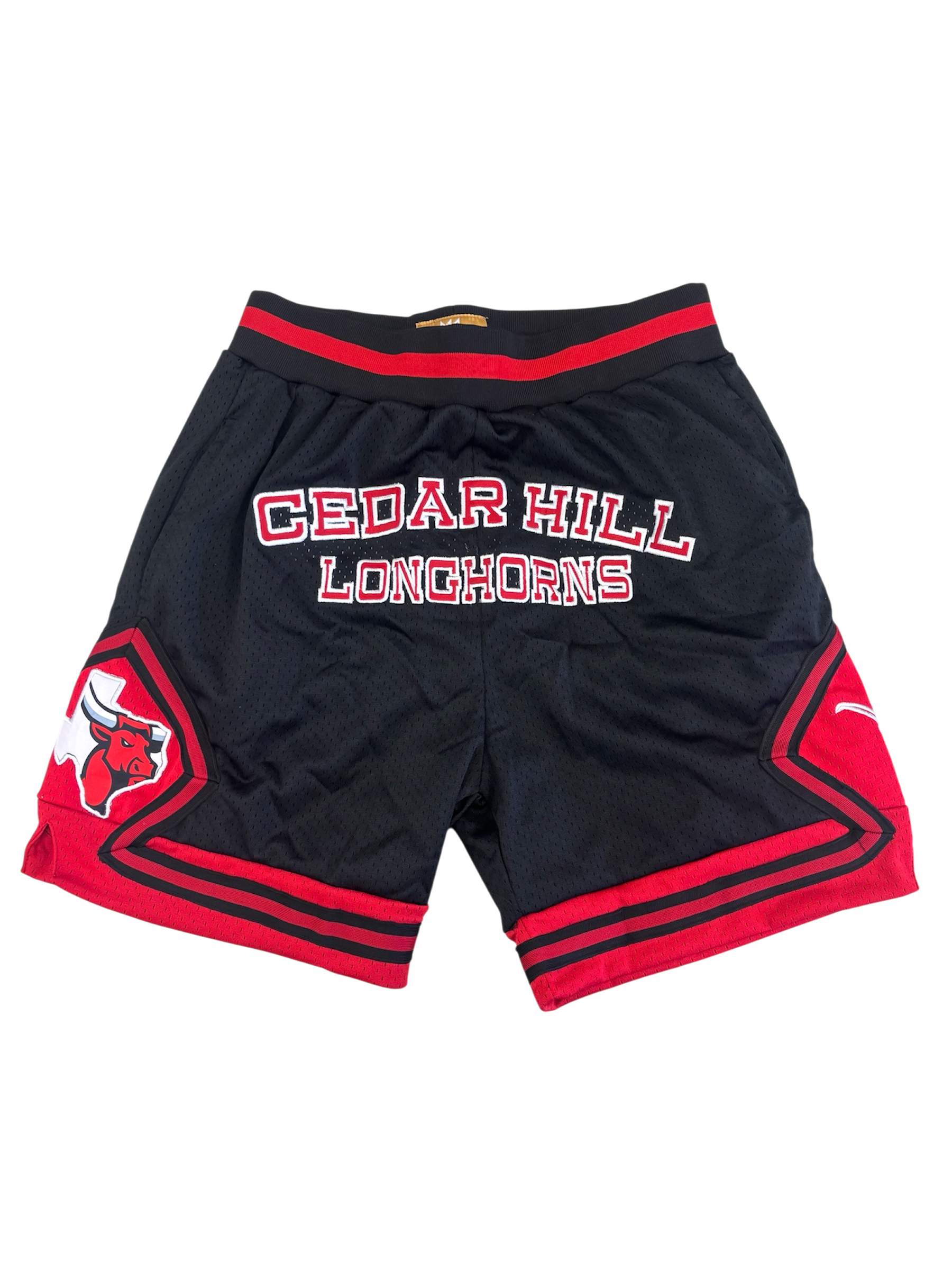 CEDAR HILL BLACK BASKETBALL SHORTS 2.0