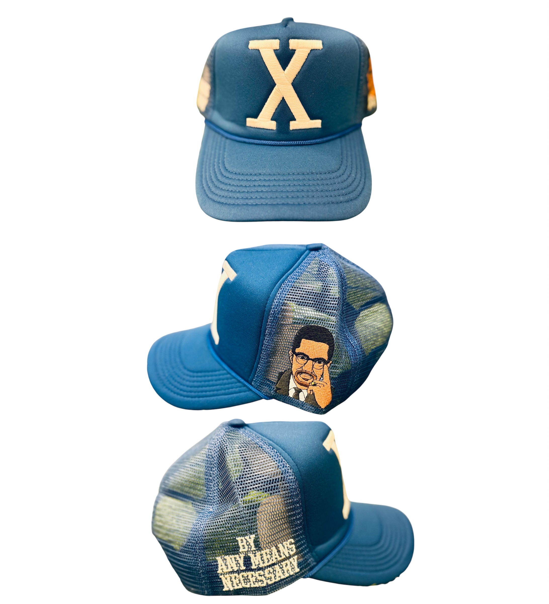 MALCOLM X TRUCKER HATS