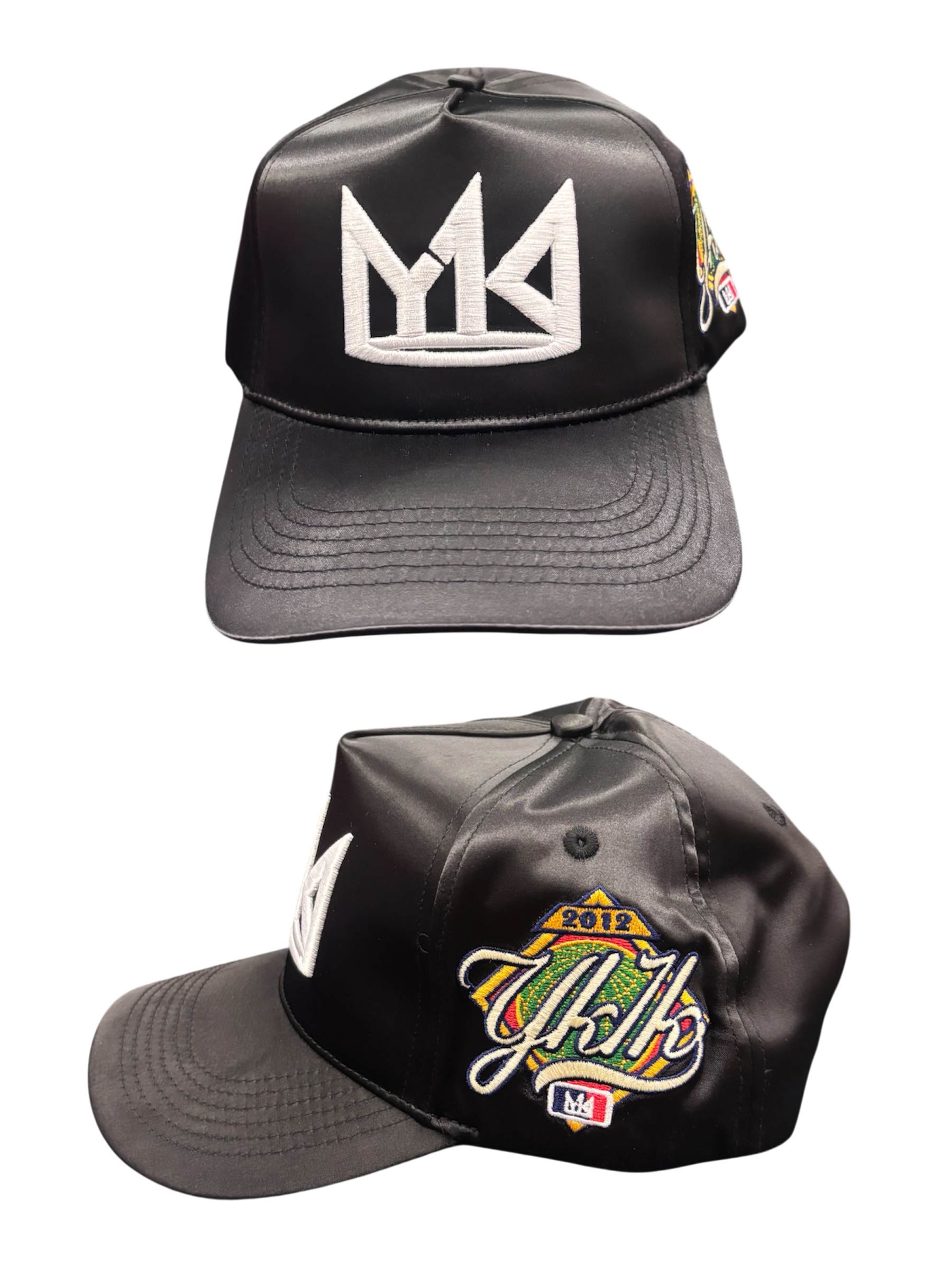 YK1K Crown Logo BLACK SILK