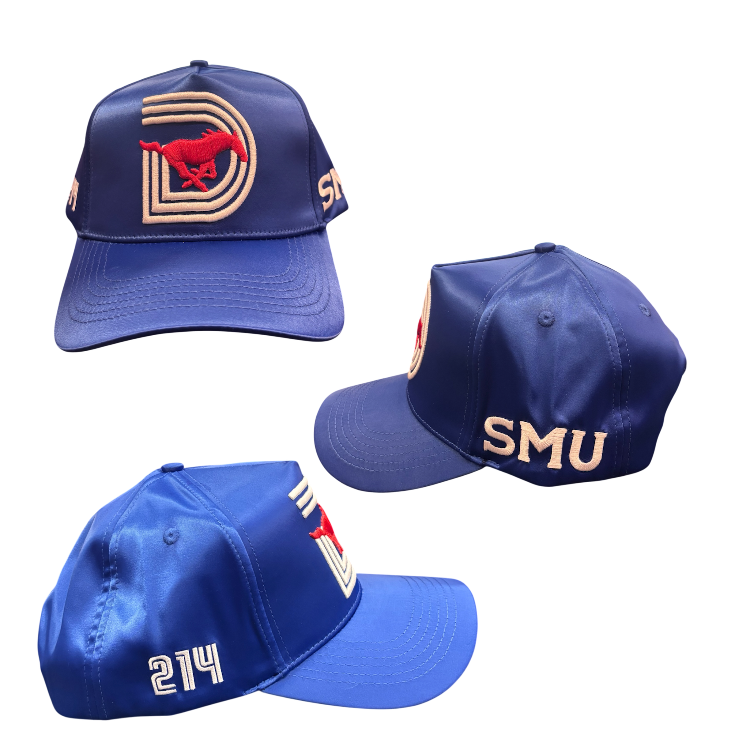 SMU BLUE SILK HAT
