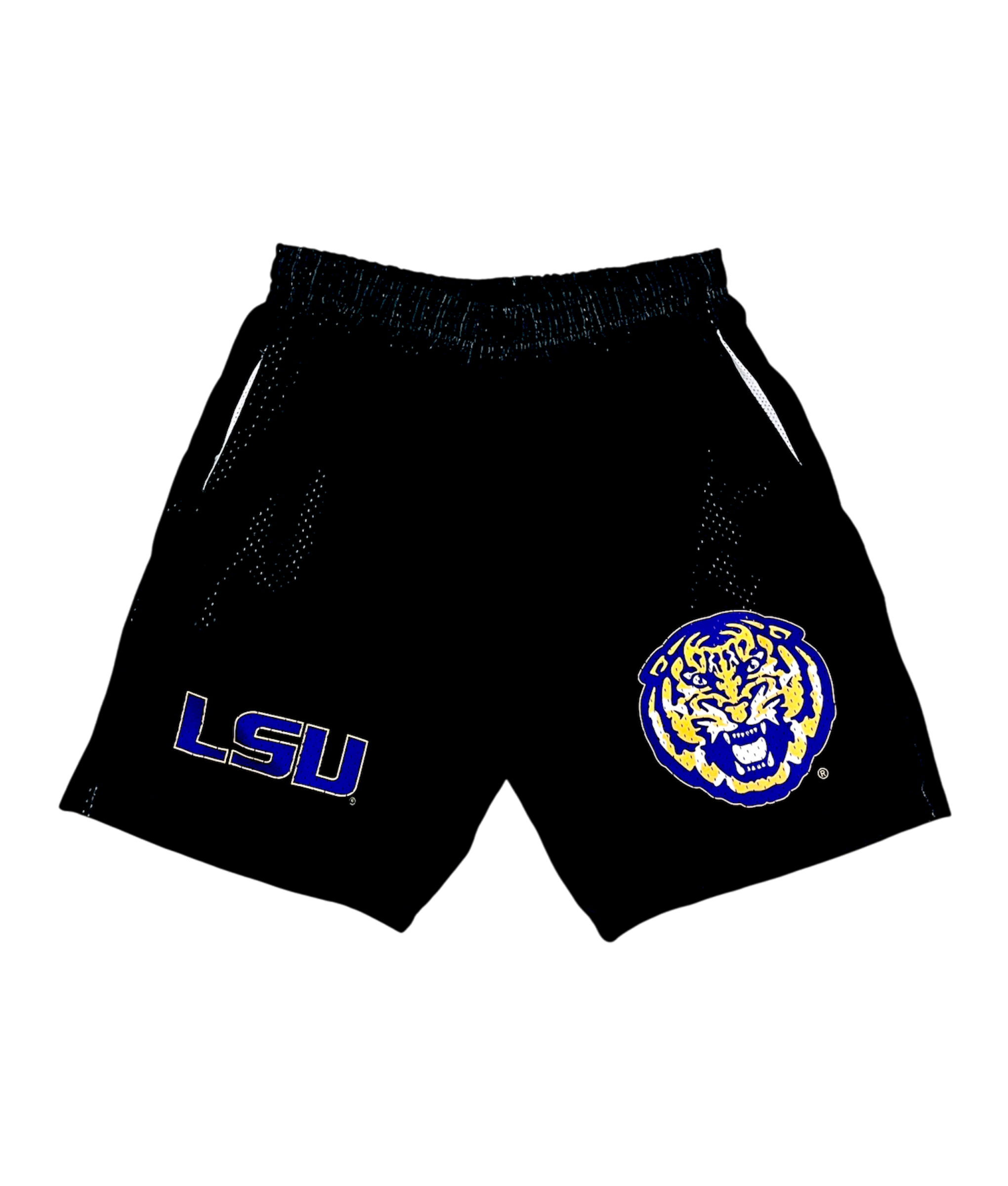 LSU MESH SHORTS BLACK