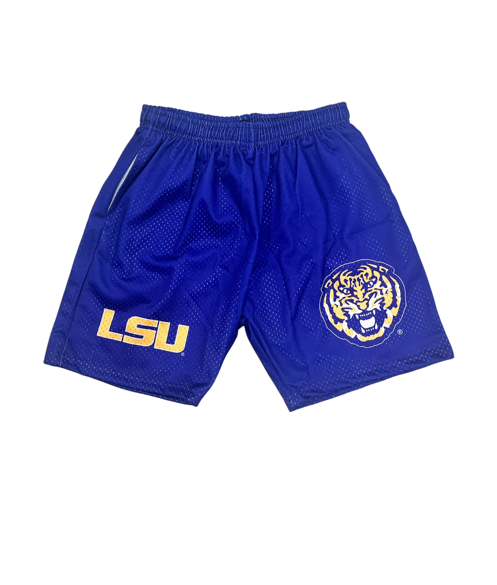 LSU MESH SHORTS PURPLE