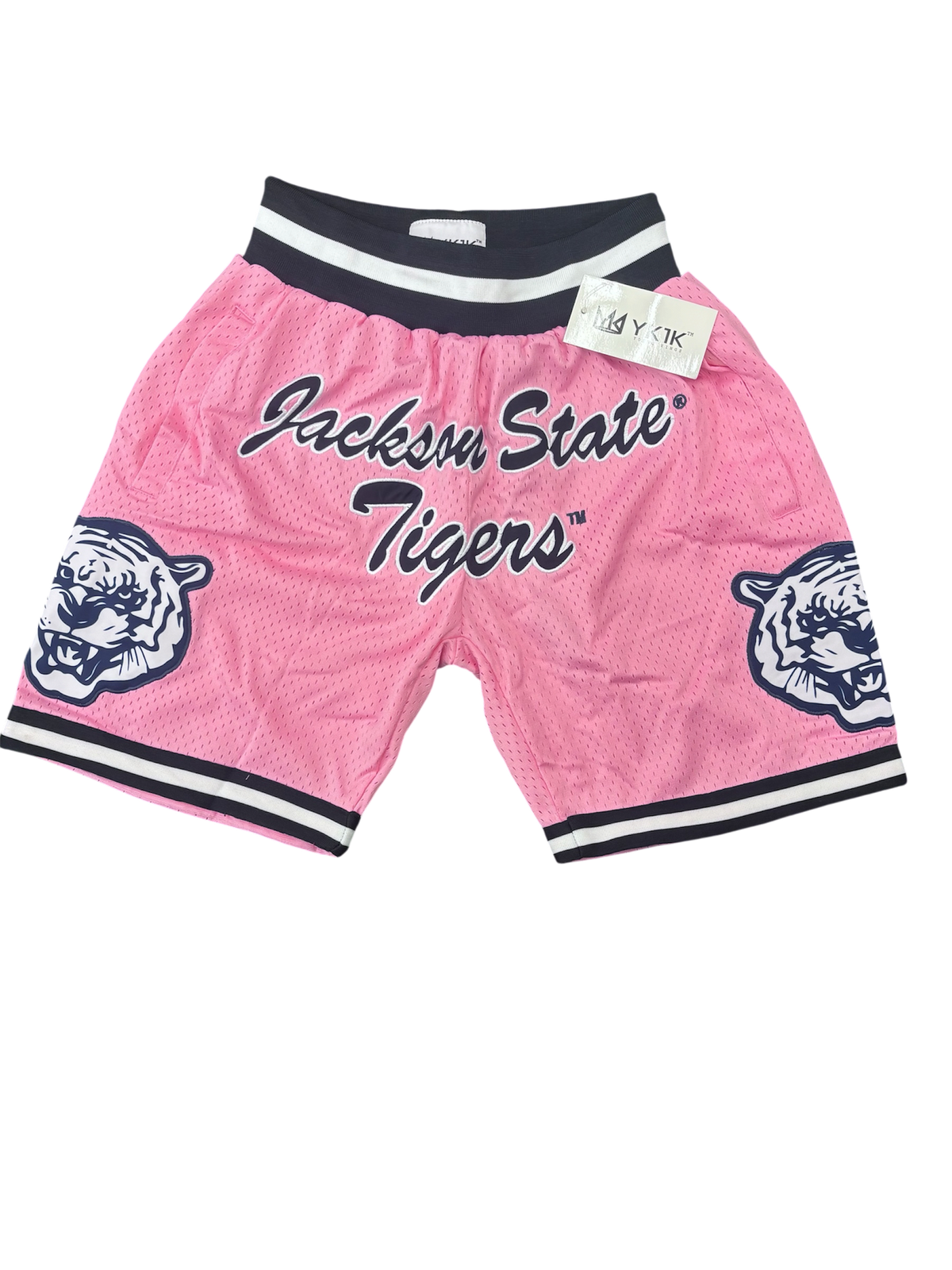 Jackson State Basketball Shorts Pink 2026