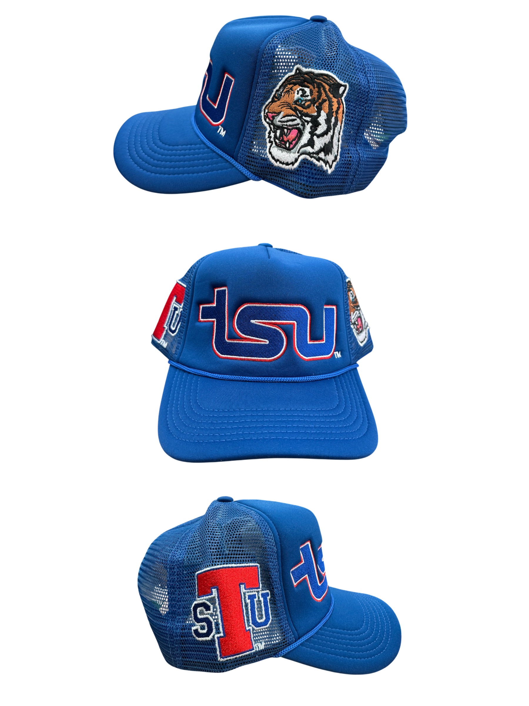 TSU TRUCKER HAT  Blue  2.0