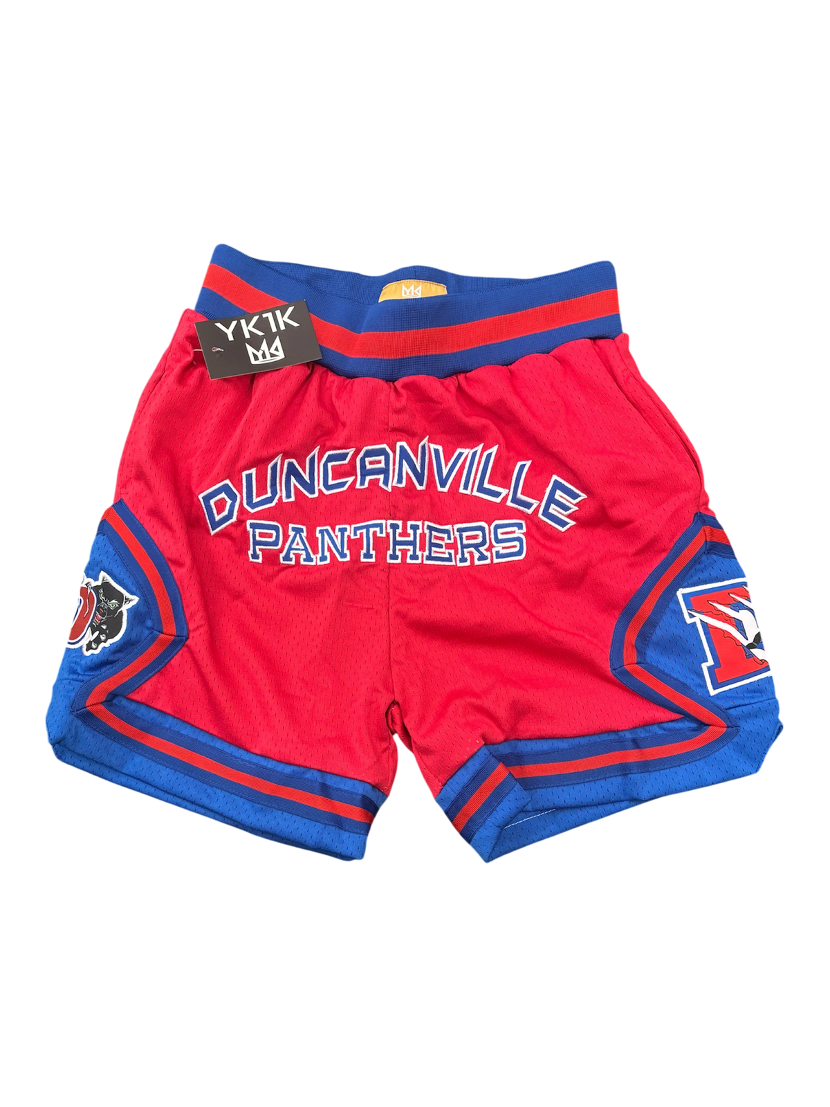 DUNCANVILLE RED BASKETBALL SHORTS 2026