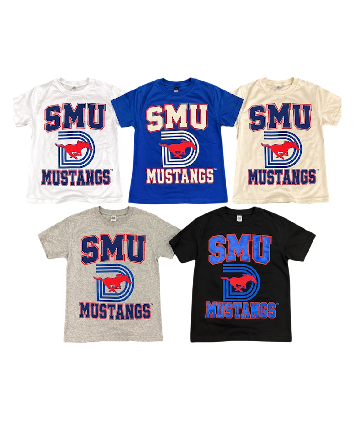 SMU MUSTANG TRIPLE D SHIRT