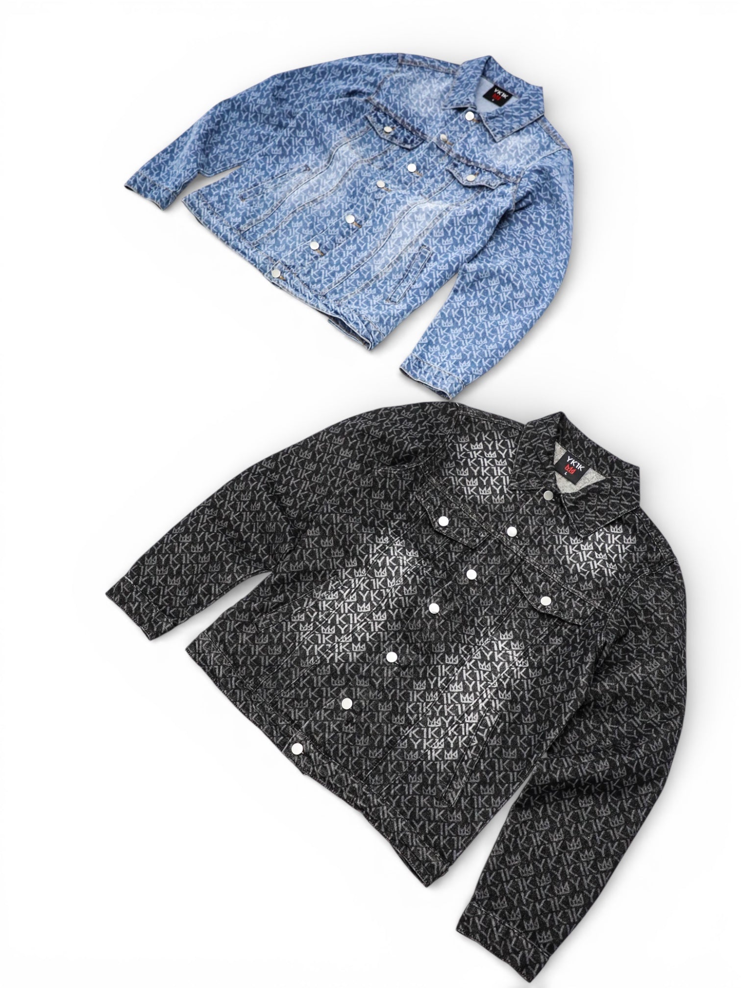 YK1K Crown Monogram Denim Jacket