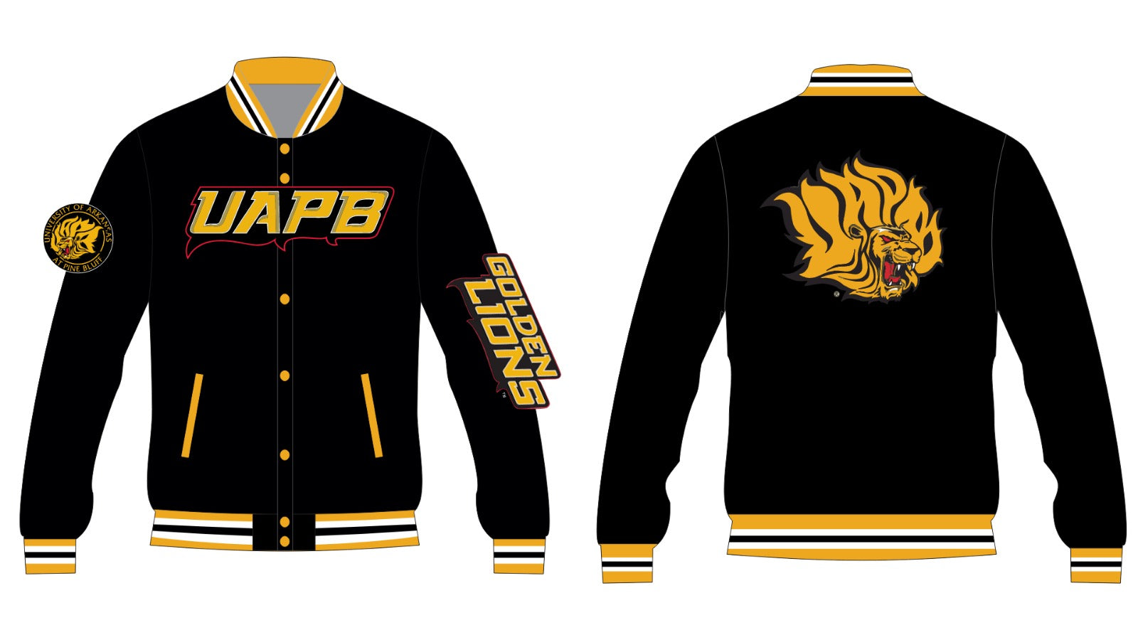 UAPB YK1K SATIN VARSITY JACKET PRE-ORDER