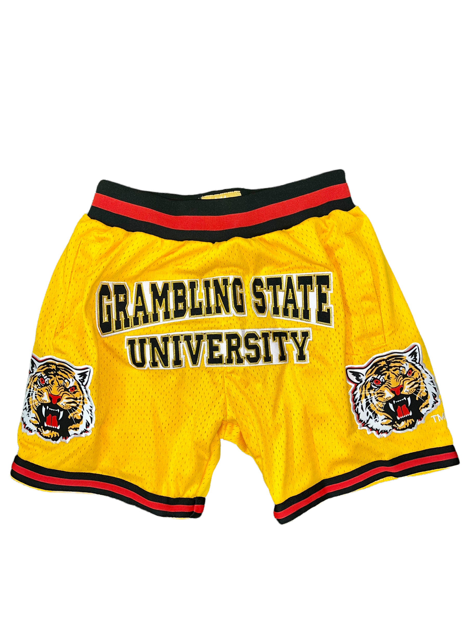 GRAMBLING STATE UNIVERSITY BASKETBALL SHORTS GOLD PRE-ORDER