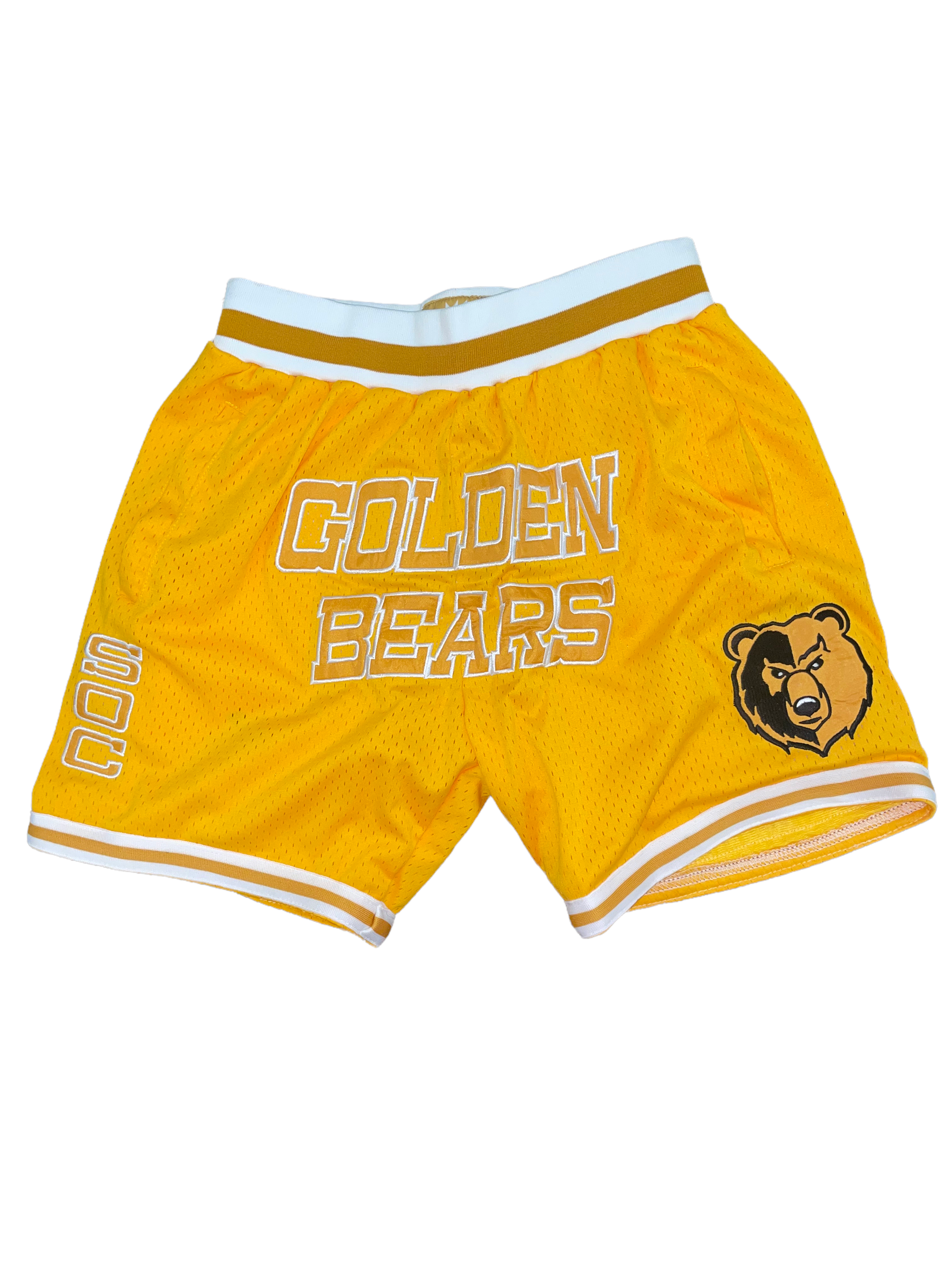 SOUTH OAK CLIFF BASKETBALL SHORTS GOLD PRE-ORDER