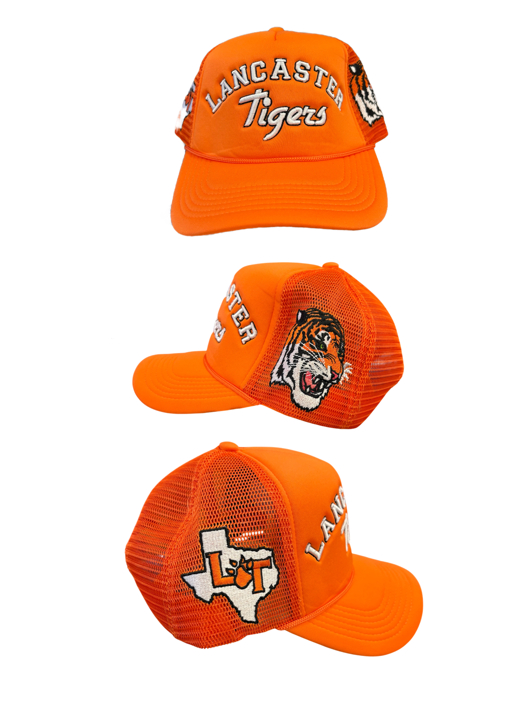 LANCASTER TRUCKER HAT ORANGE