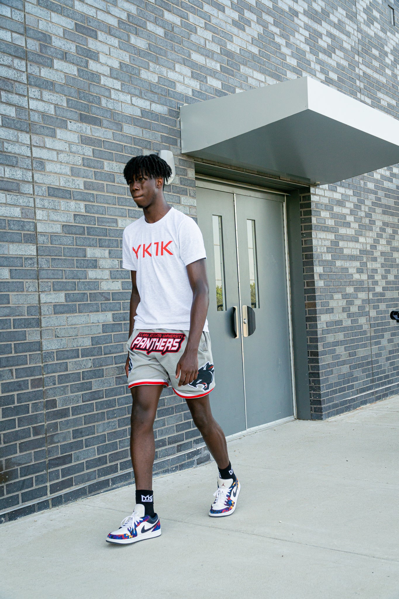 CLARK ATLANTA UNIV BASKETBALL SHORTS GREY PRE-ORDER