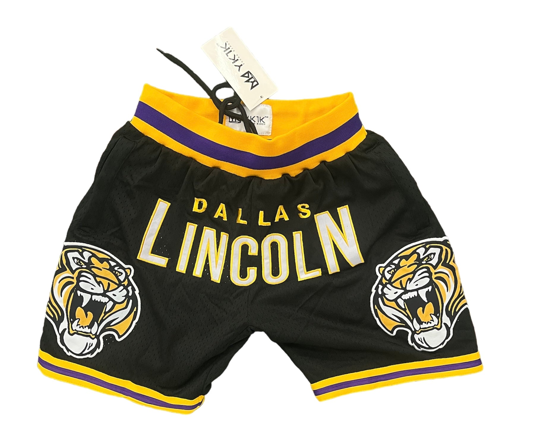 LINCOLN TIGERS 2.0 BASKETBALL SHORTS BLACK