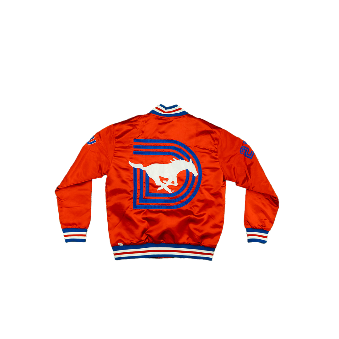 Smu/ YK1K SATIN VARSITY JACKET RED Pre-order