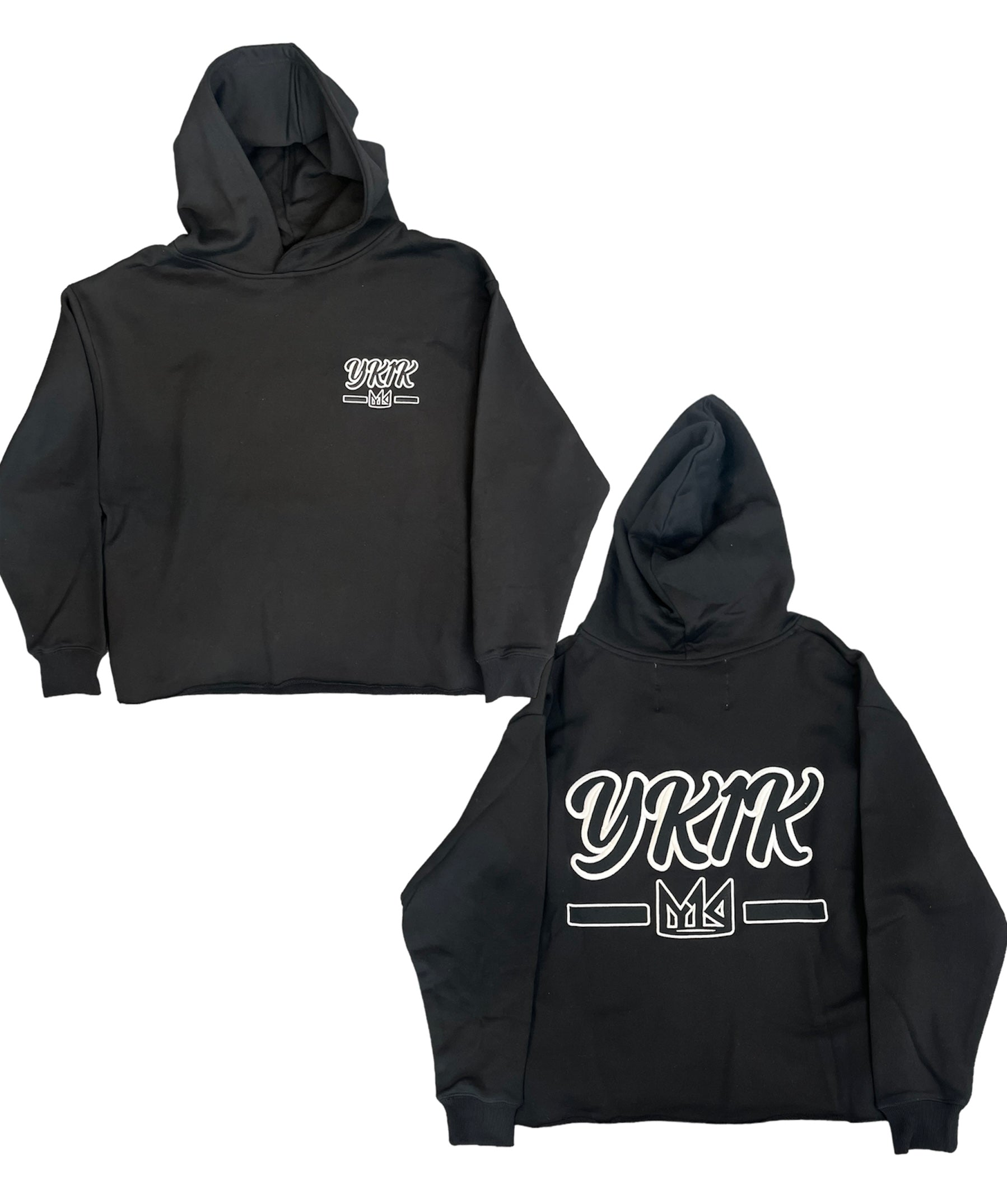 YK1K STATEMENT HOODIE BLACK