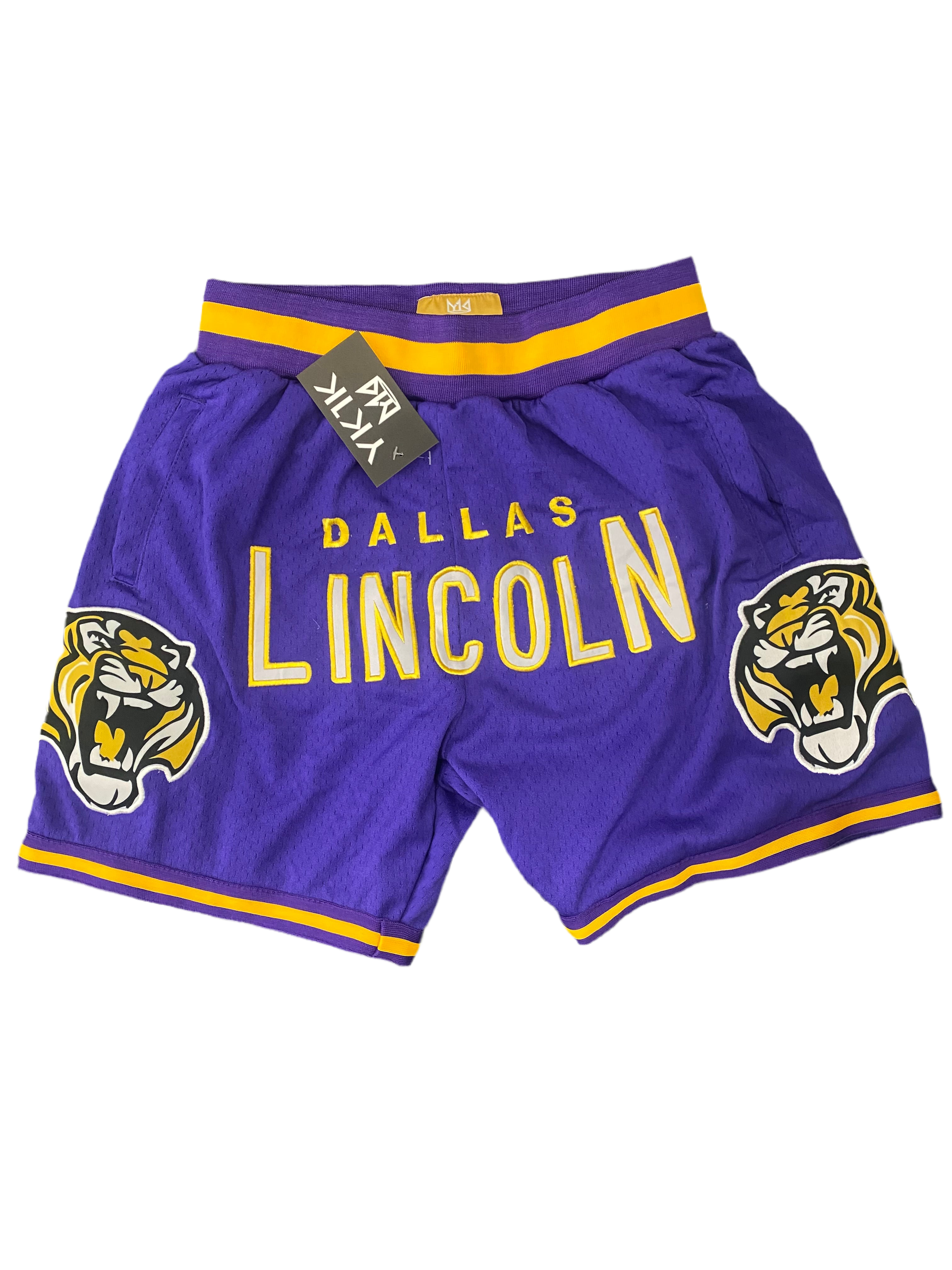 LINCOLN HIGH SCHOOL BASKETBALL SHORTS purple PRE-ORDER