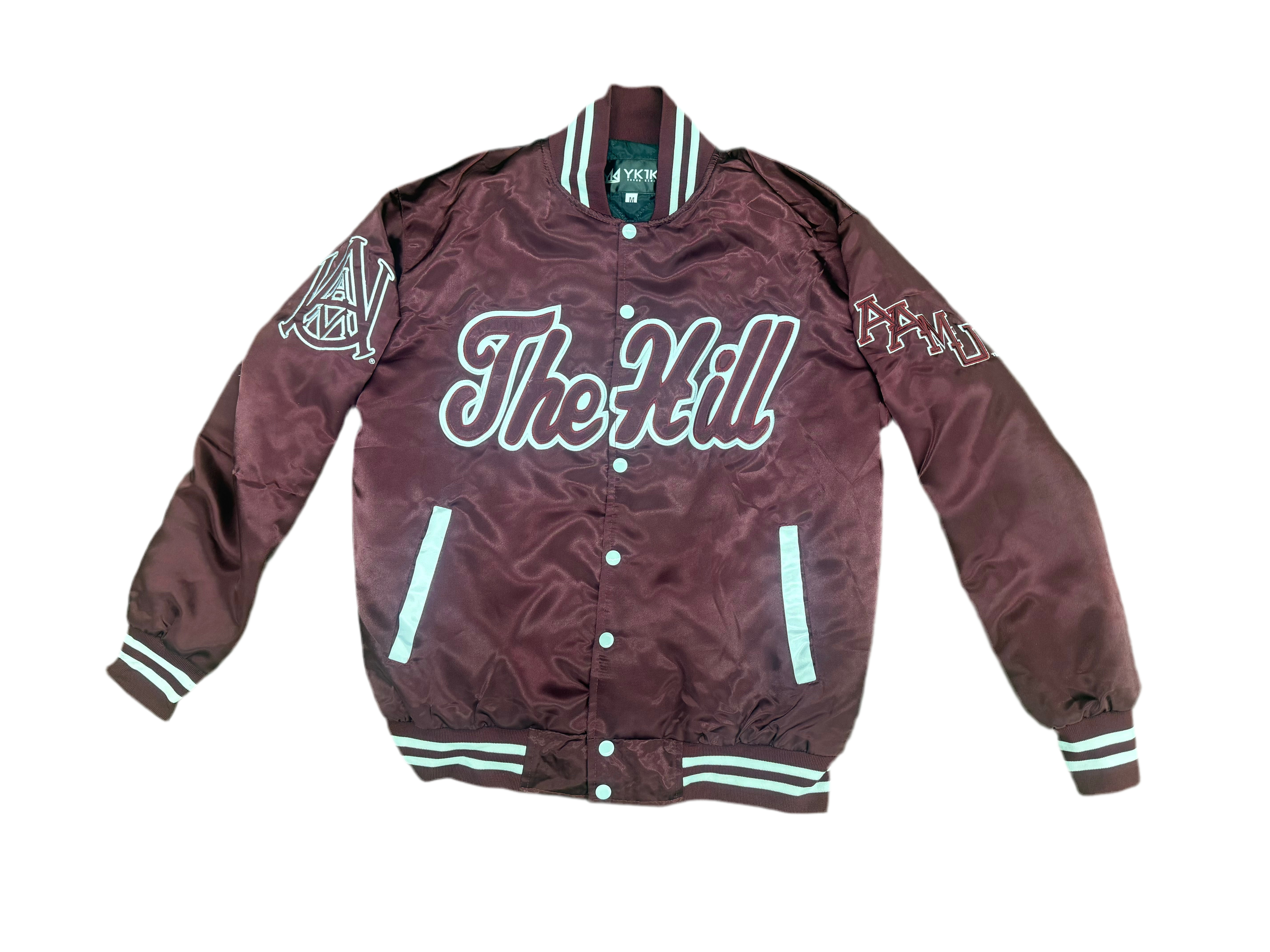 AAMU  YK1K SATIN VARSITY JACKET