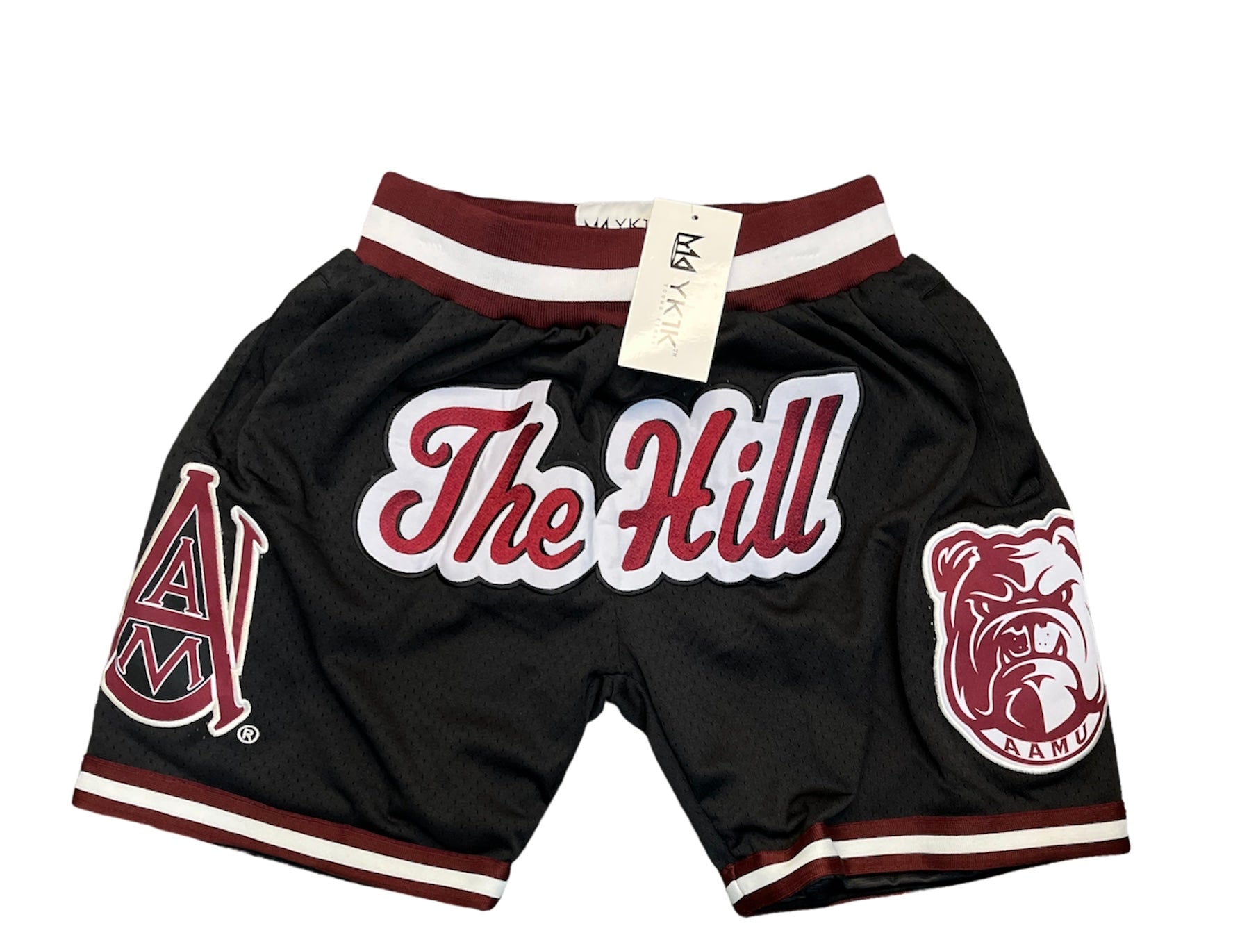 ALABAMA A&M UNIVERSITY BASKETBALL SHORTS BLACK