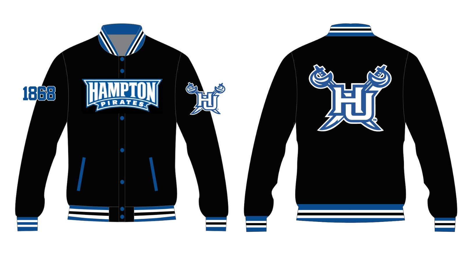 Hampton  YK1K SATIN VARSITY JACKET