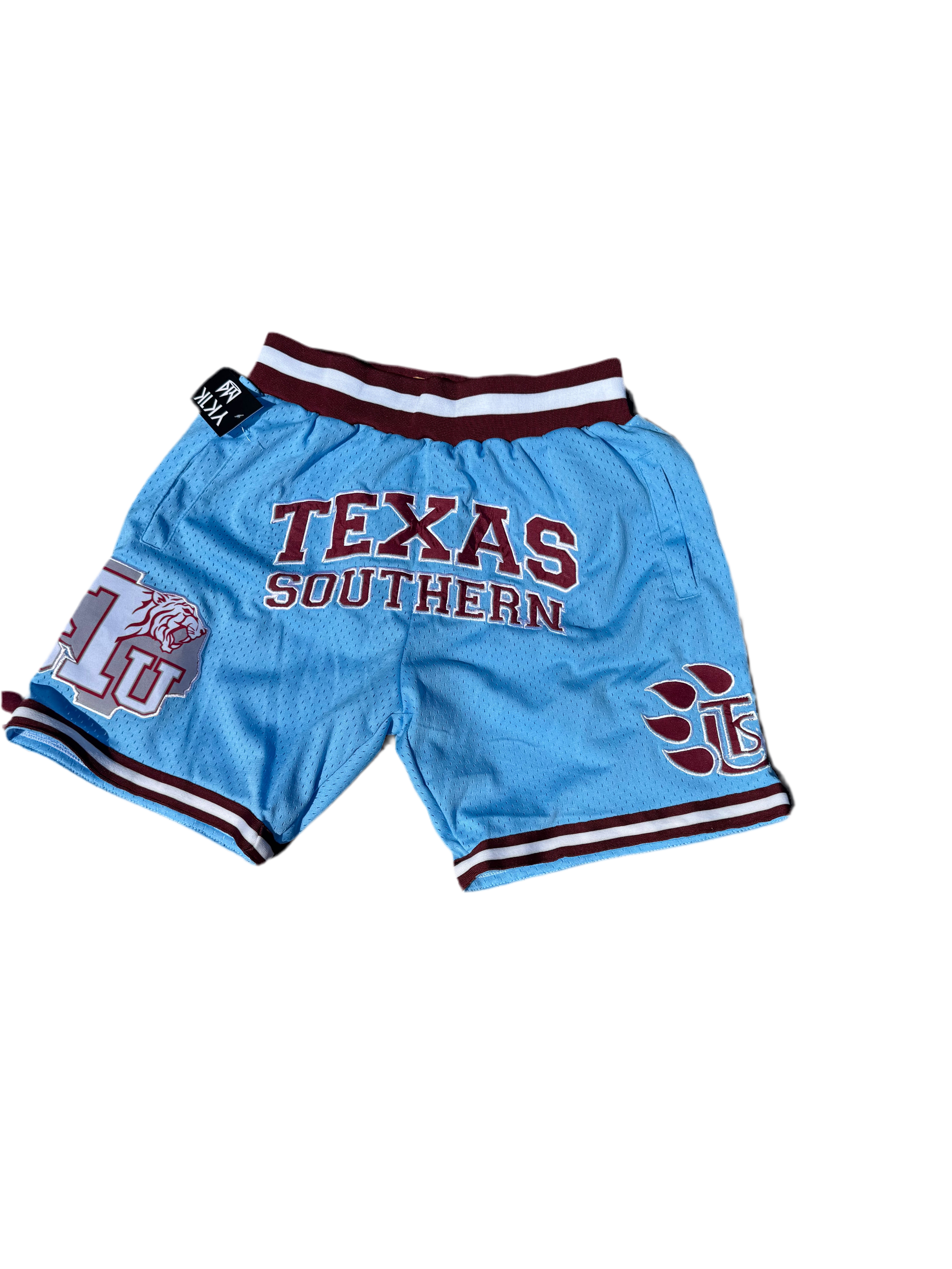 Texas Southern BASKETBALL SHORTS BABY BLUE