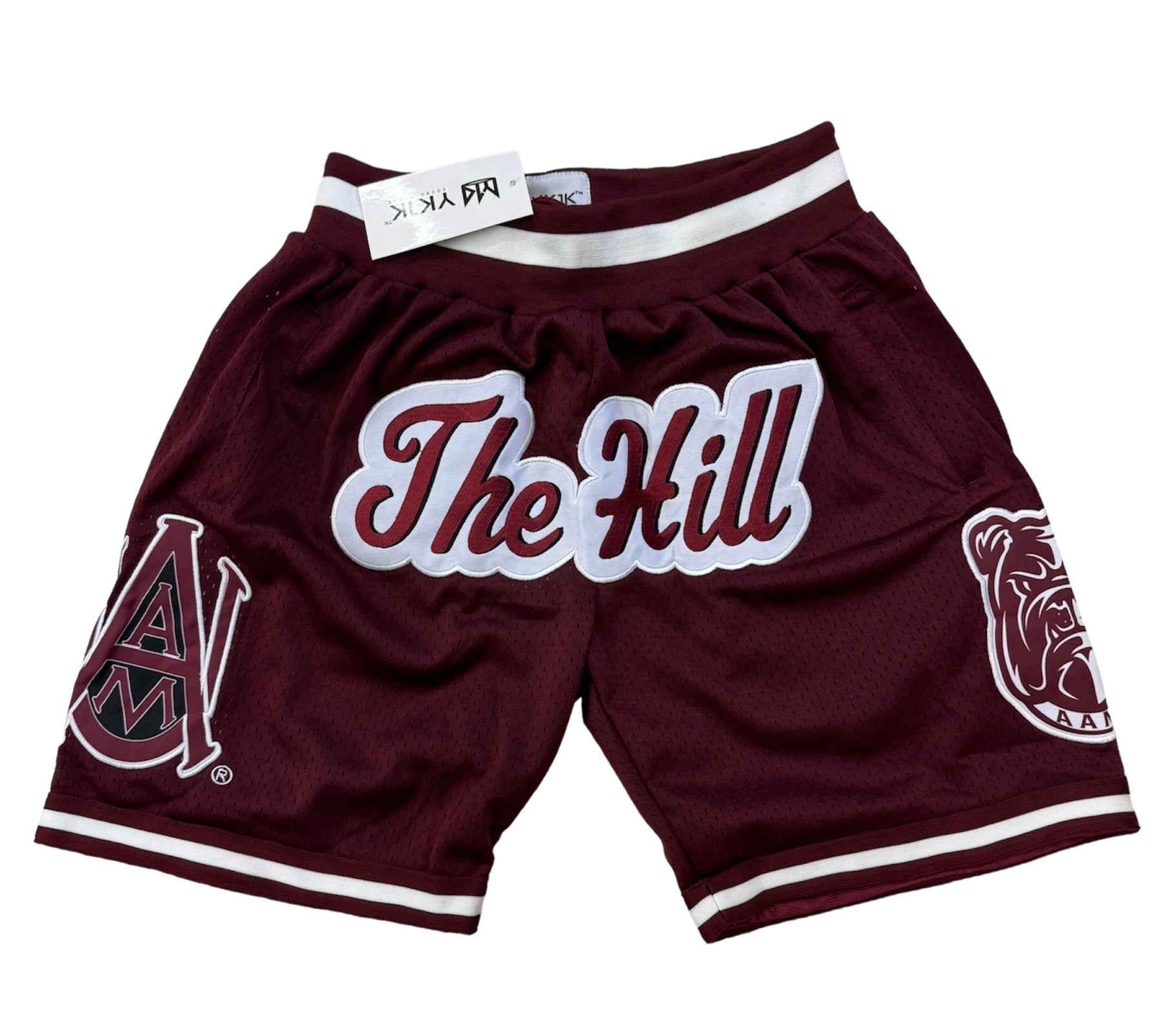 ALABAMA A&M UNIVERSITY BASKETBALL SHORTS MAROON