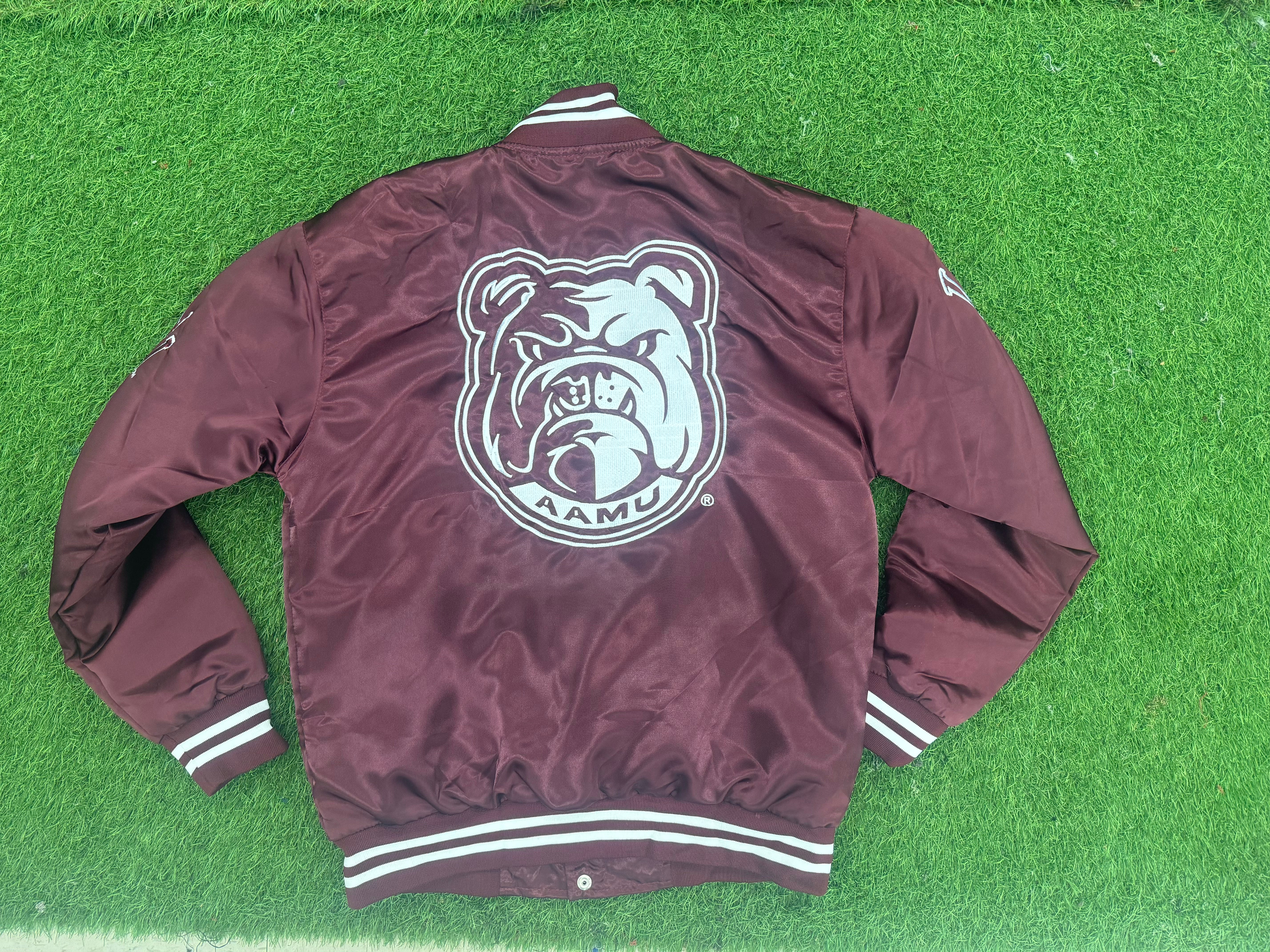 AAMU  YK1K SATIN VARSITY JACKET
