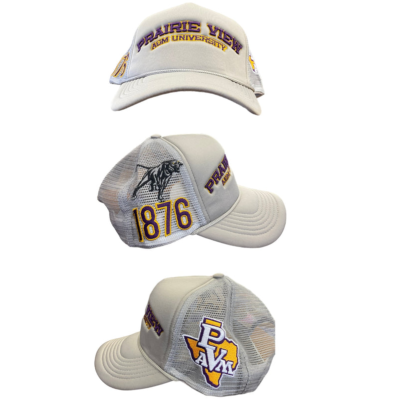PVAMU TRUCKER HATS GREY