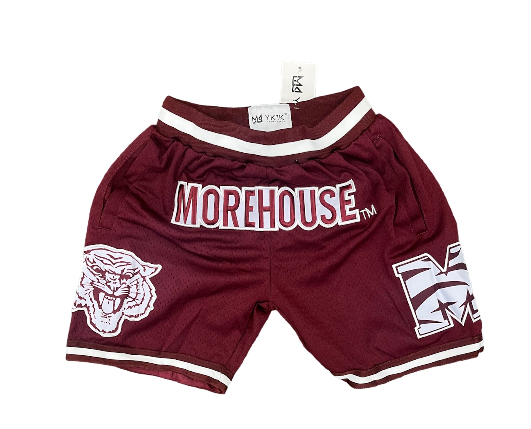 MOREHOUSE BASKETBALL SHORTS Maroon